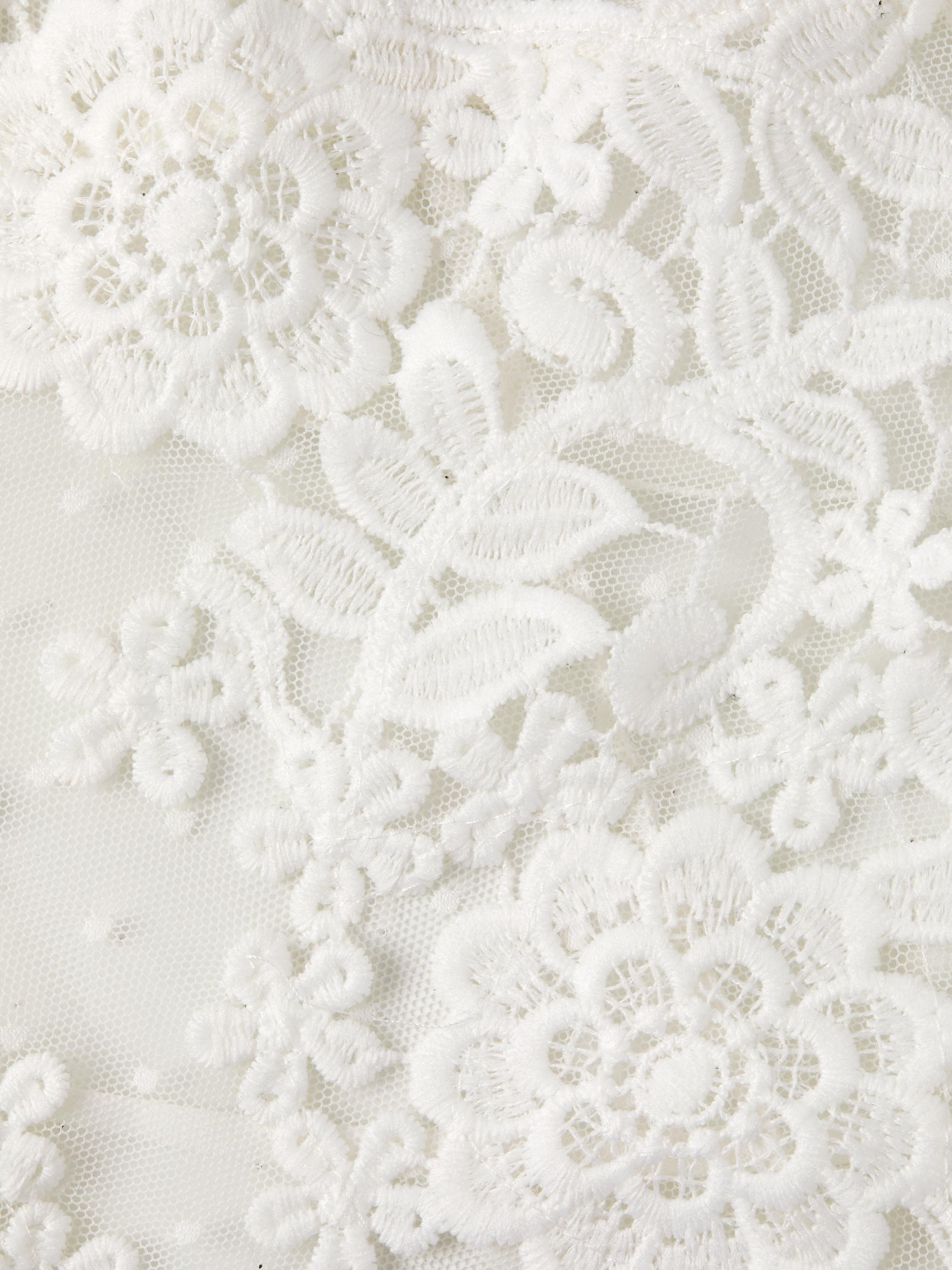 In Bloom Women's Magnolia Floral Lace Teddy - | Thumbnail 6