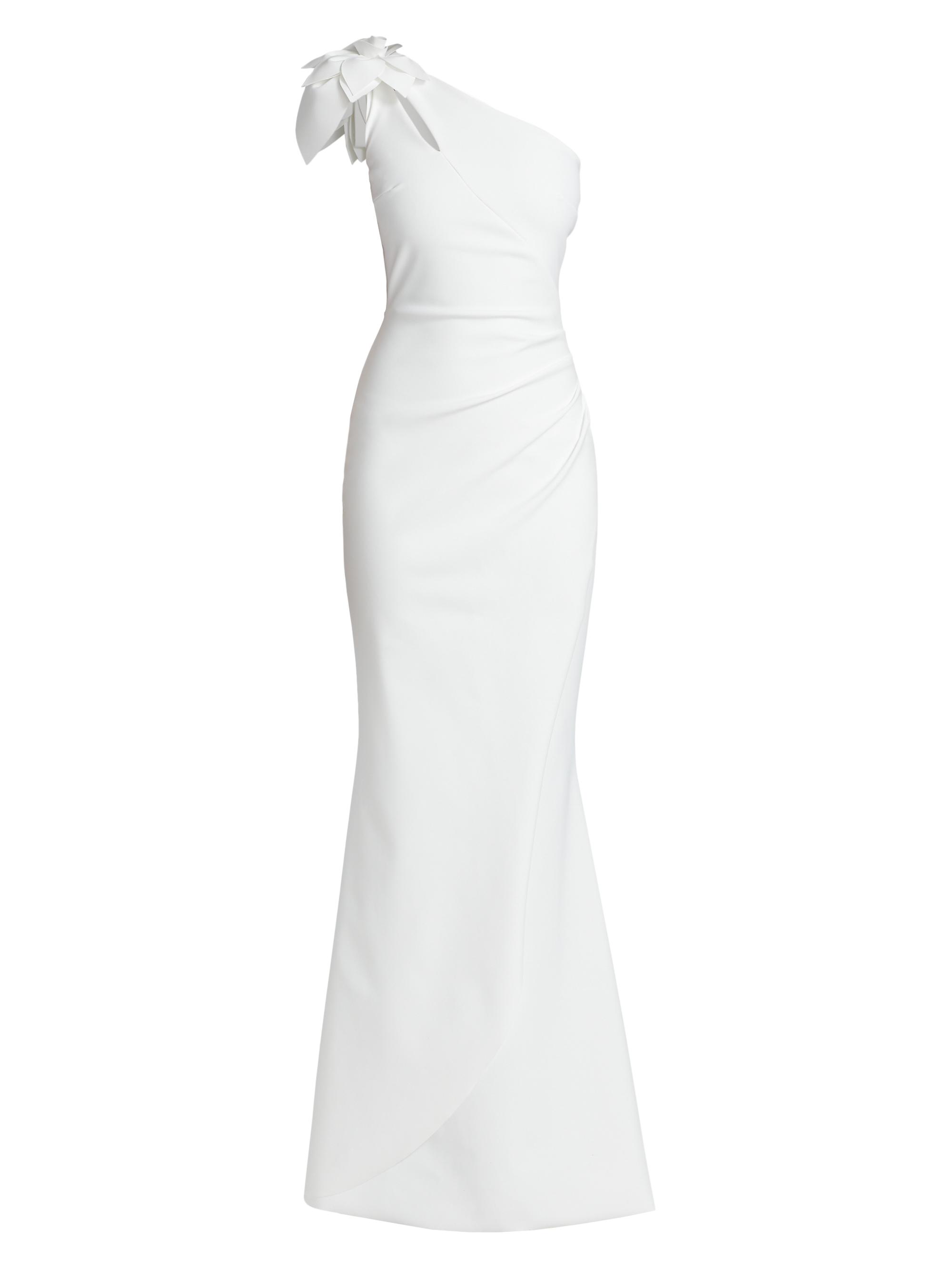Chiara Boni La Petite Robe Women's Gosia One-Shoulder Gown - White