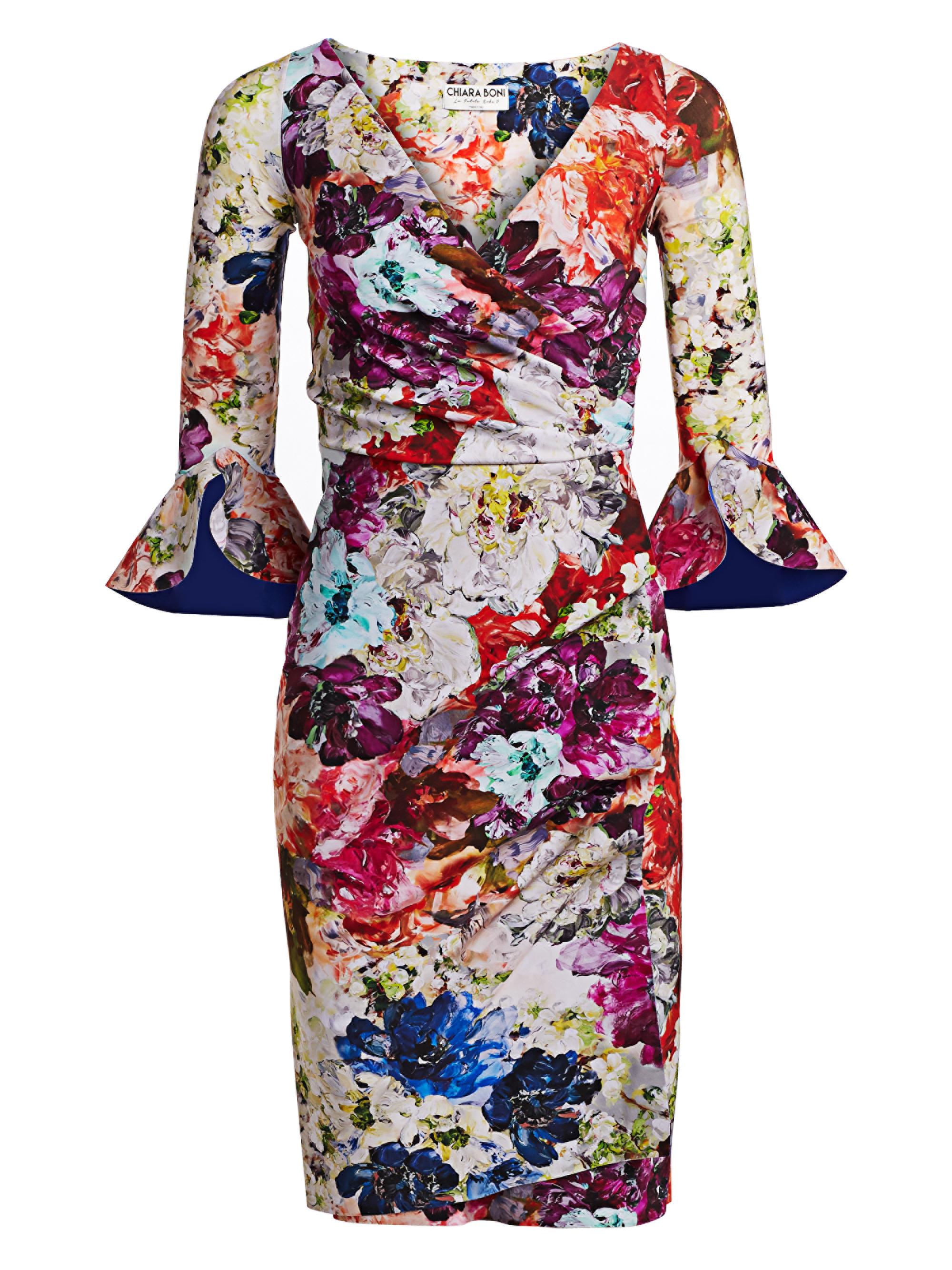 Chiara Boni La Petite Robe Women's Triana Floral Wrap Dress - Anemoni