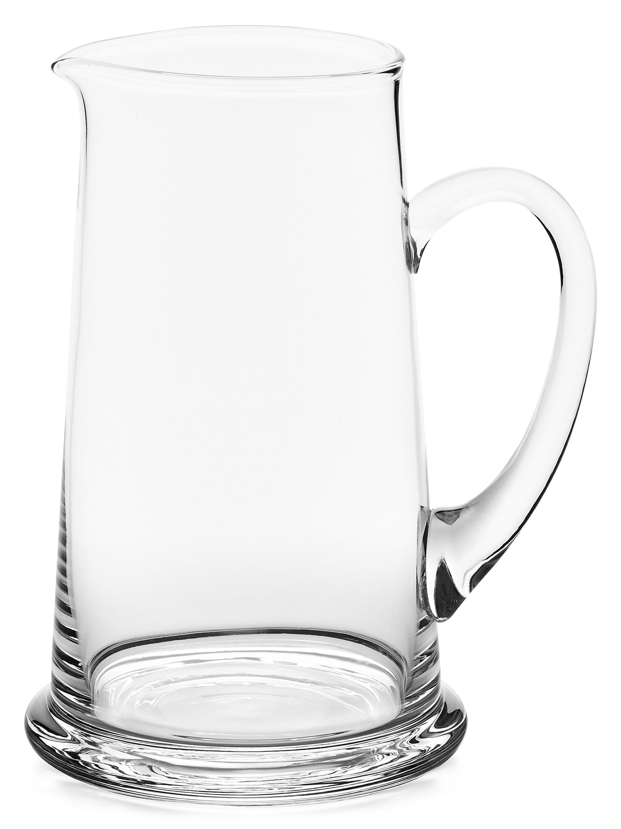 Ralph Lauren Ethan Glass Pitcher - White