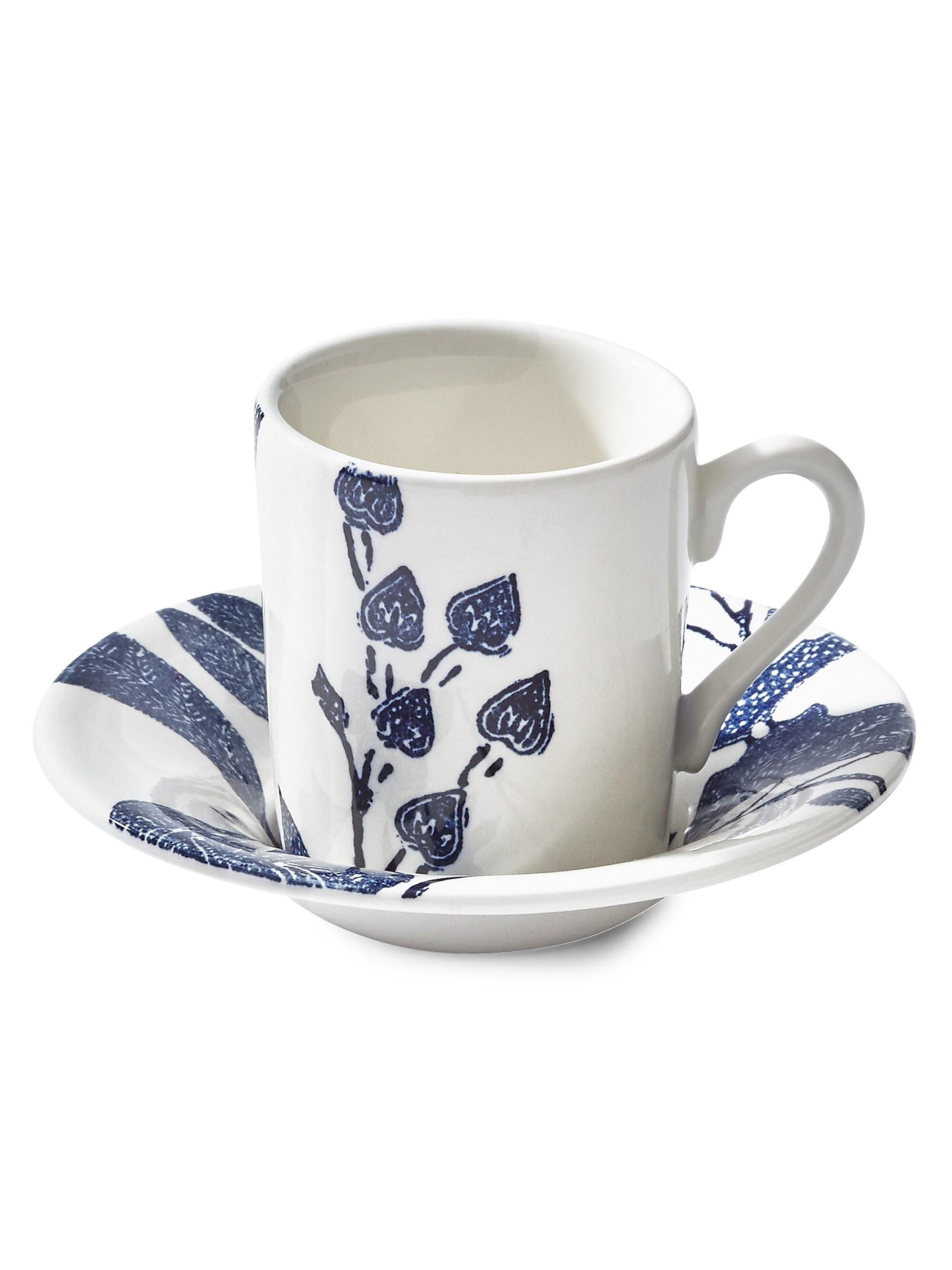 Ralph Lauren Garden Vine Espresso Cup - Indigo