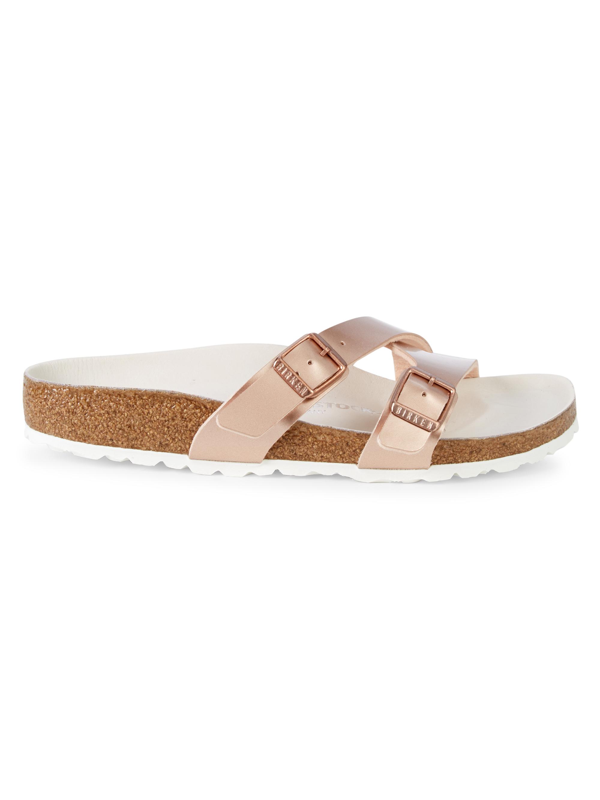 Birkenstock Women's Yao Sandals - Electric Metallic Copper