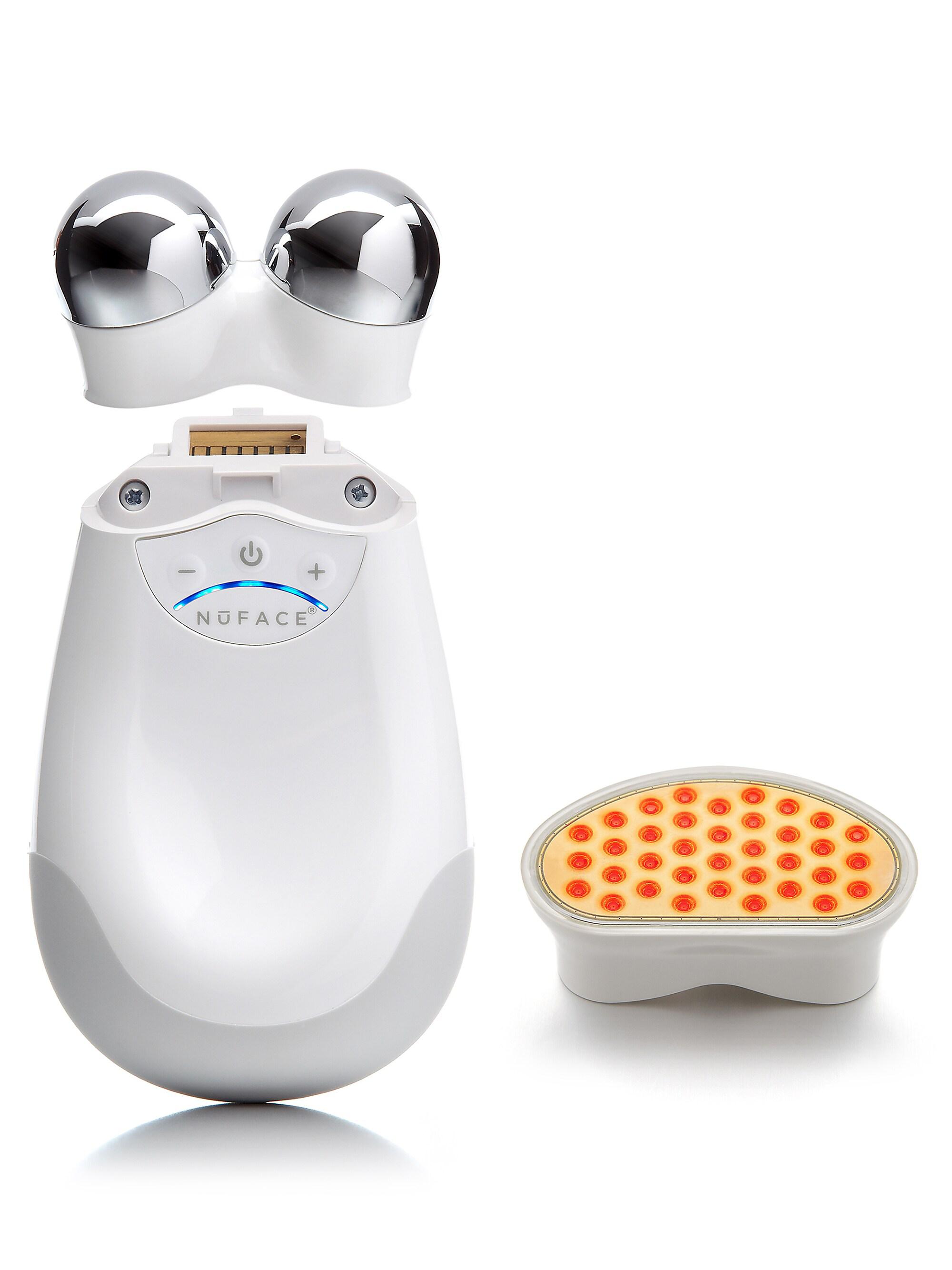 NuFace Women's Trinity Facial Trainer + TWR Trinity Wrinkle Reducer Attachment