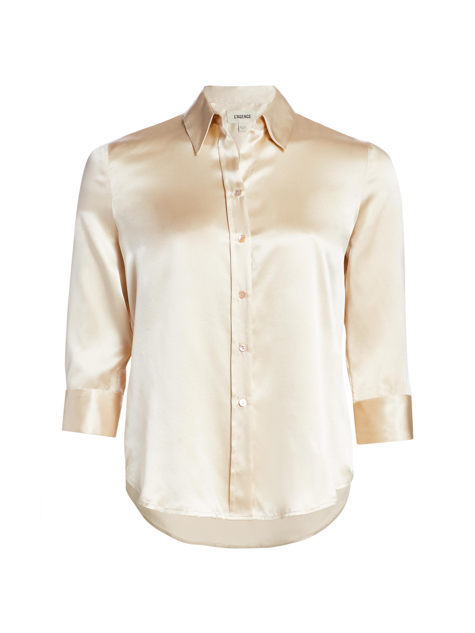 saks silk blouse