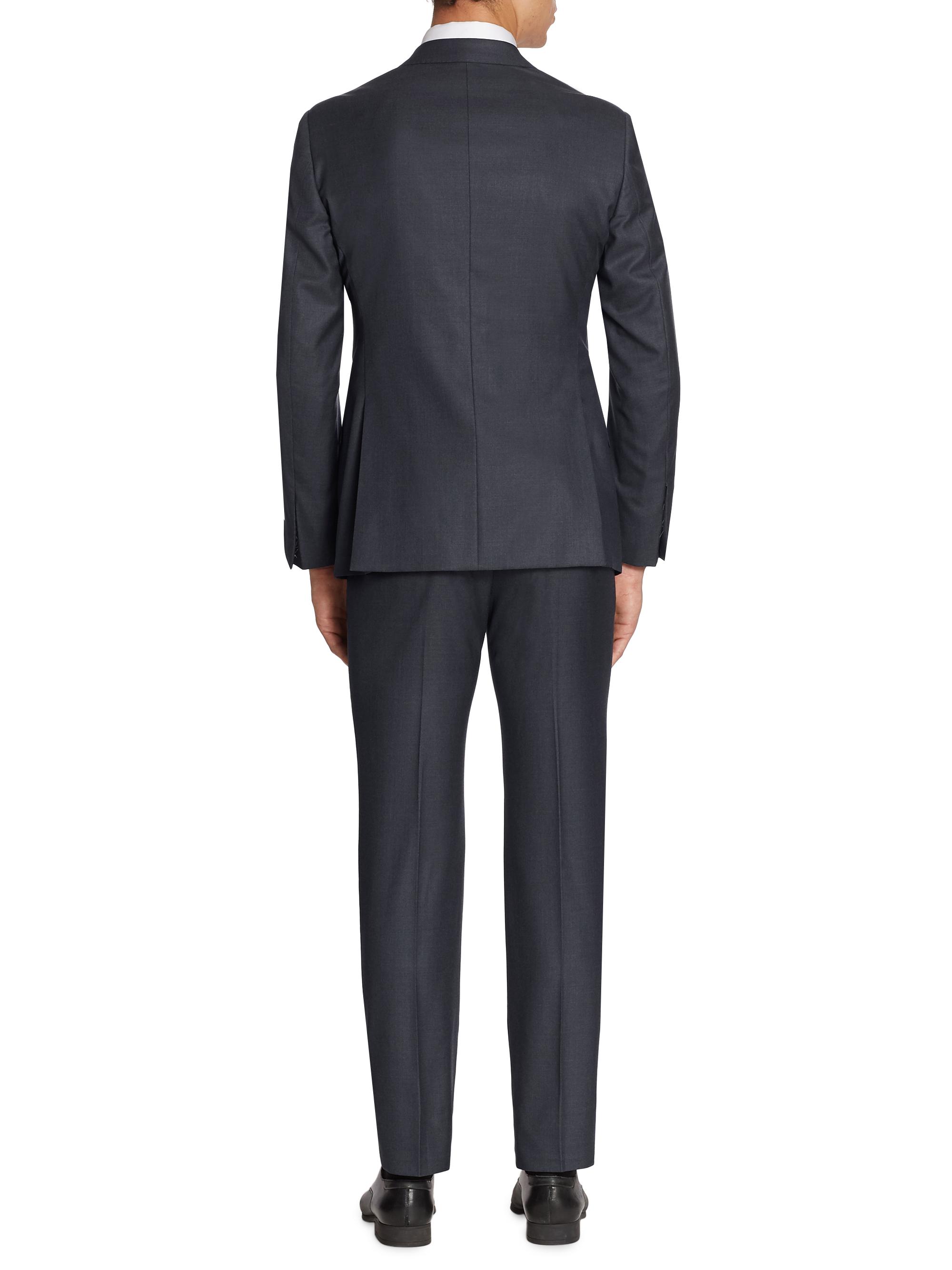 Giorgio Armani Wool Suit | Saks Fifth Avenue