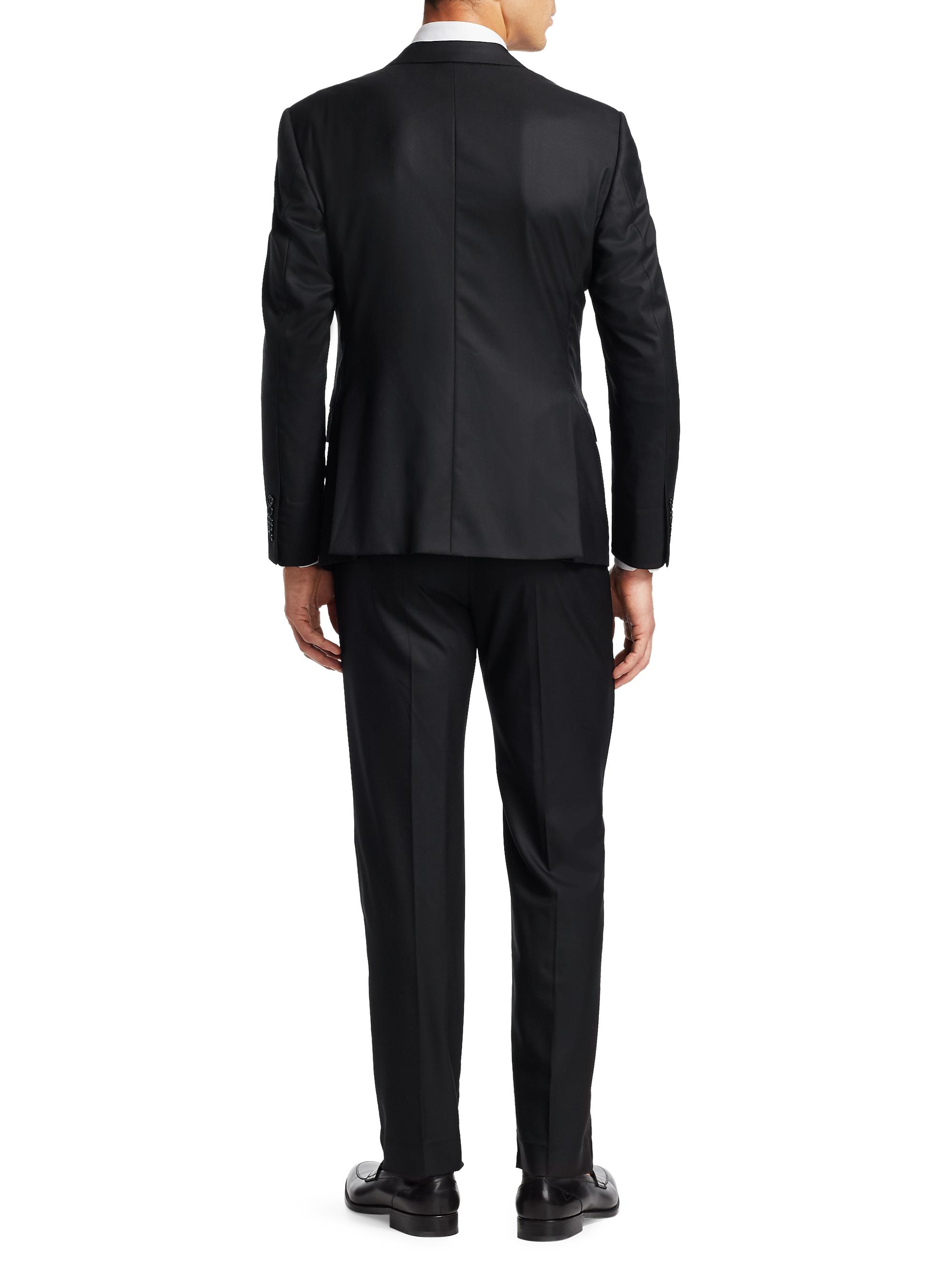 Giorgio Armani Wool Suit | Saks Fifth Avenue