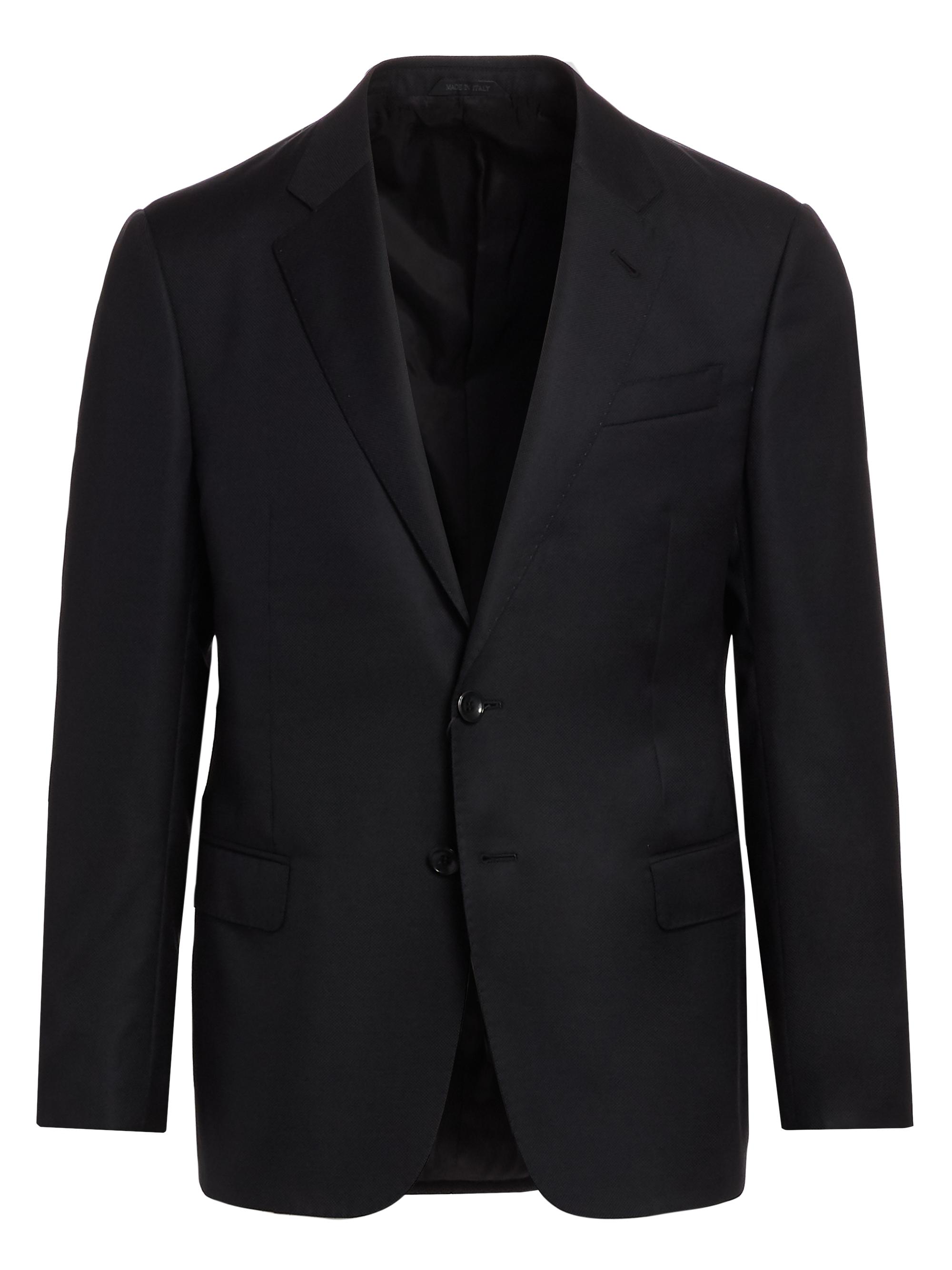 Giorgio Armani Soft Basic Wool Two-Button Slim-Fit Blazer | Saks