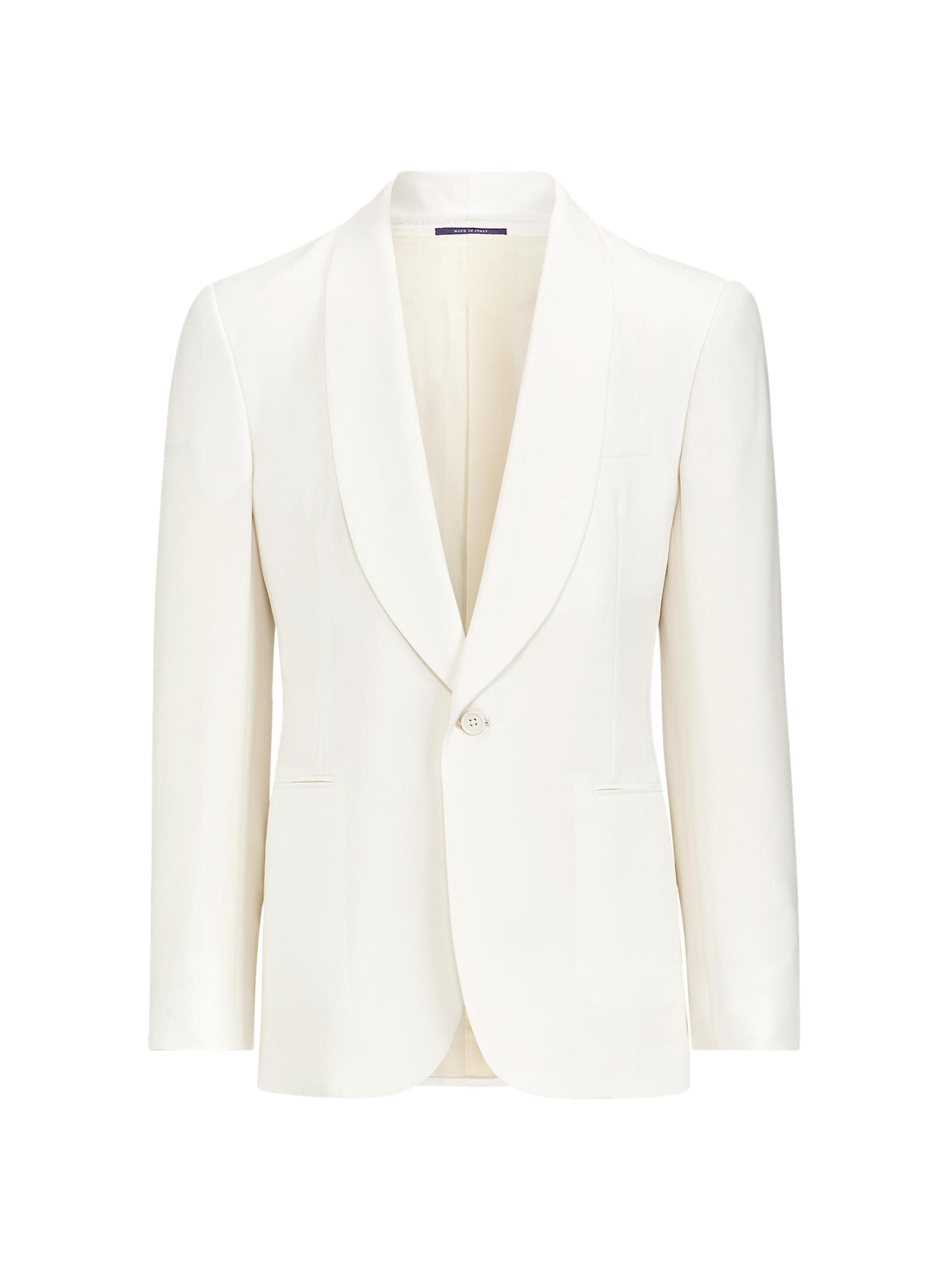 Ralph Lauren Purple Label Men's Wool Dinner Jacket - Cream