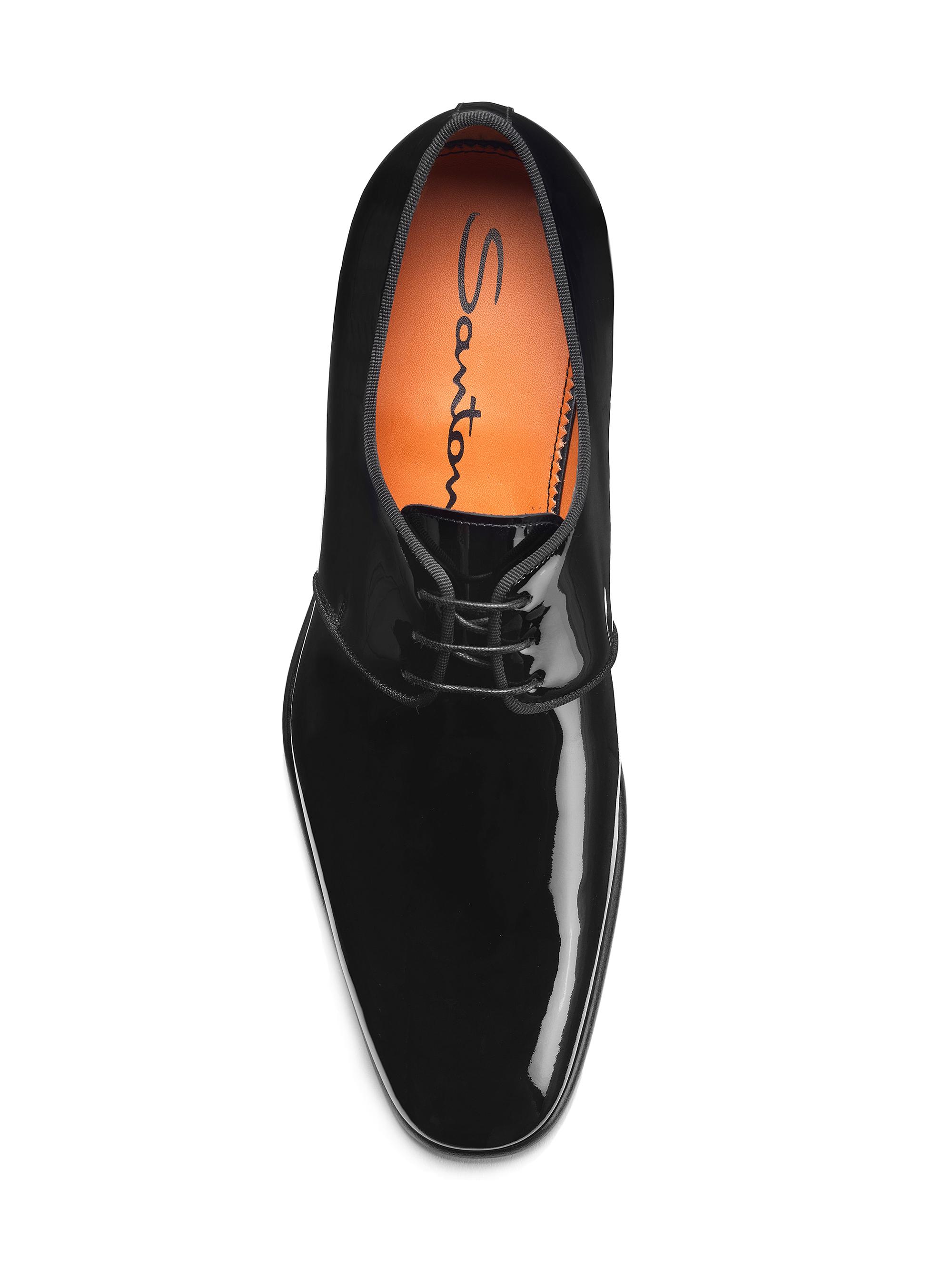 Santoni Patent Leather Dress Shoes | Saks Fifth Avenue