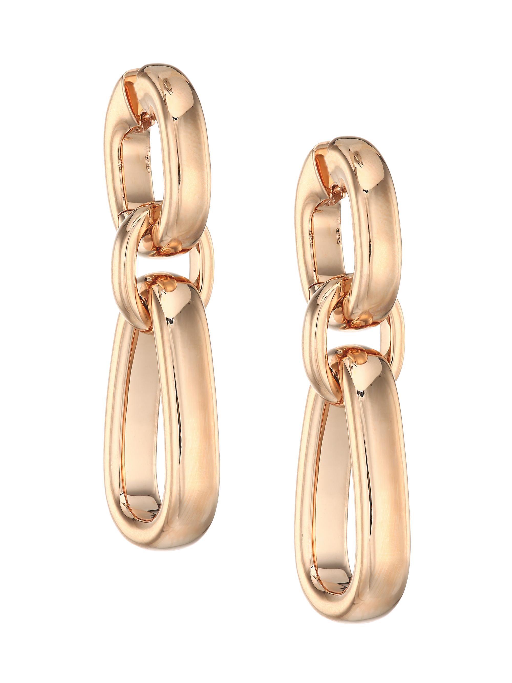 Pomellato Women's 18K Rose Gold Iconica Link Earrings