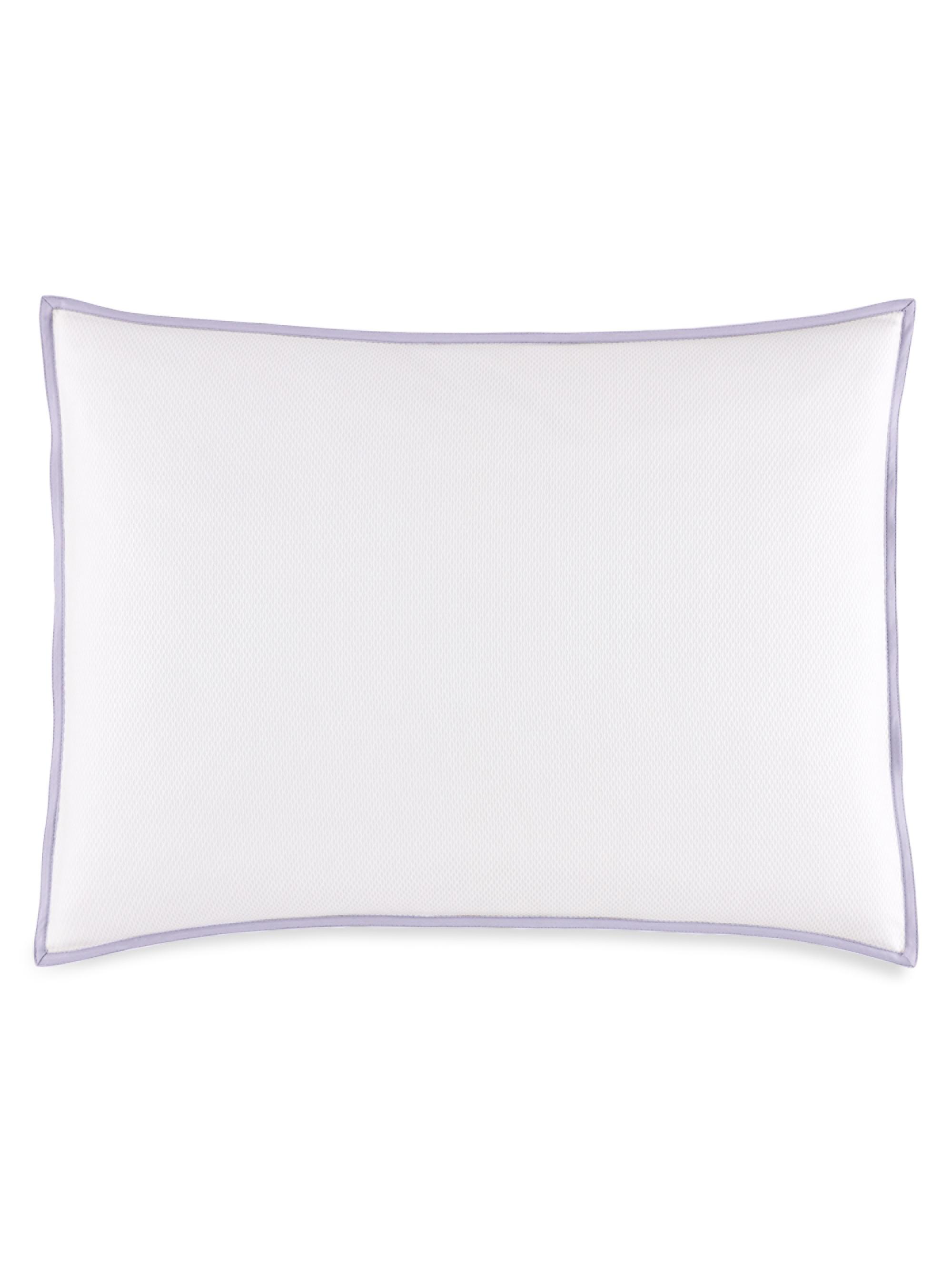 Peacock Alley Pique Oblong Sham - Lilac | Thumbnail 2