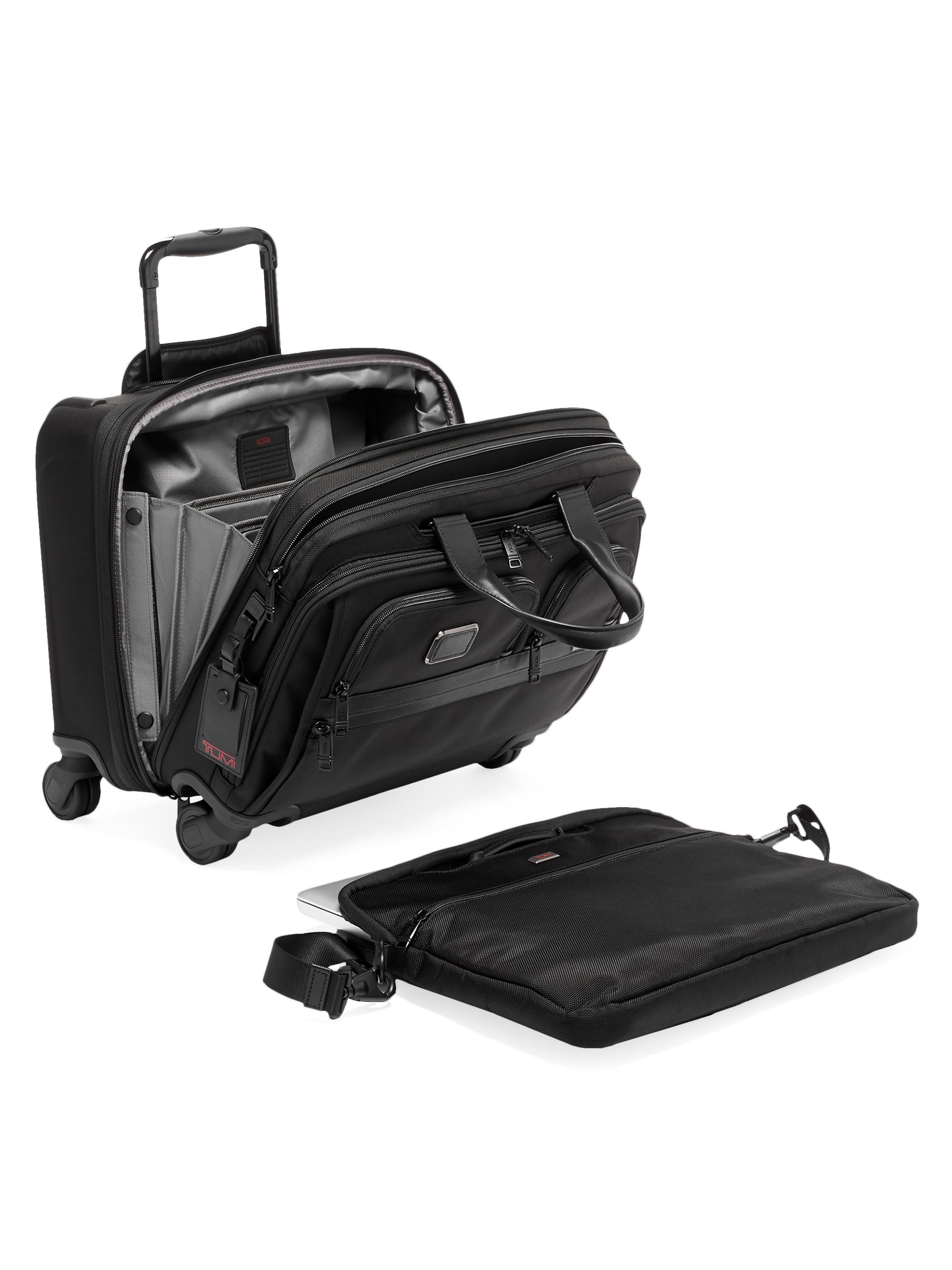TUMI Alpha DLX 4-Wheel Laptop Briefcase | Saks Fifth Avenue