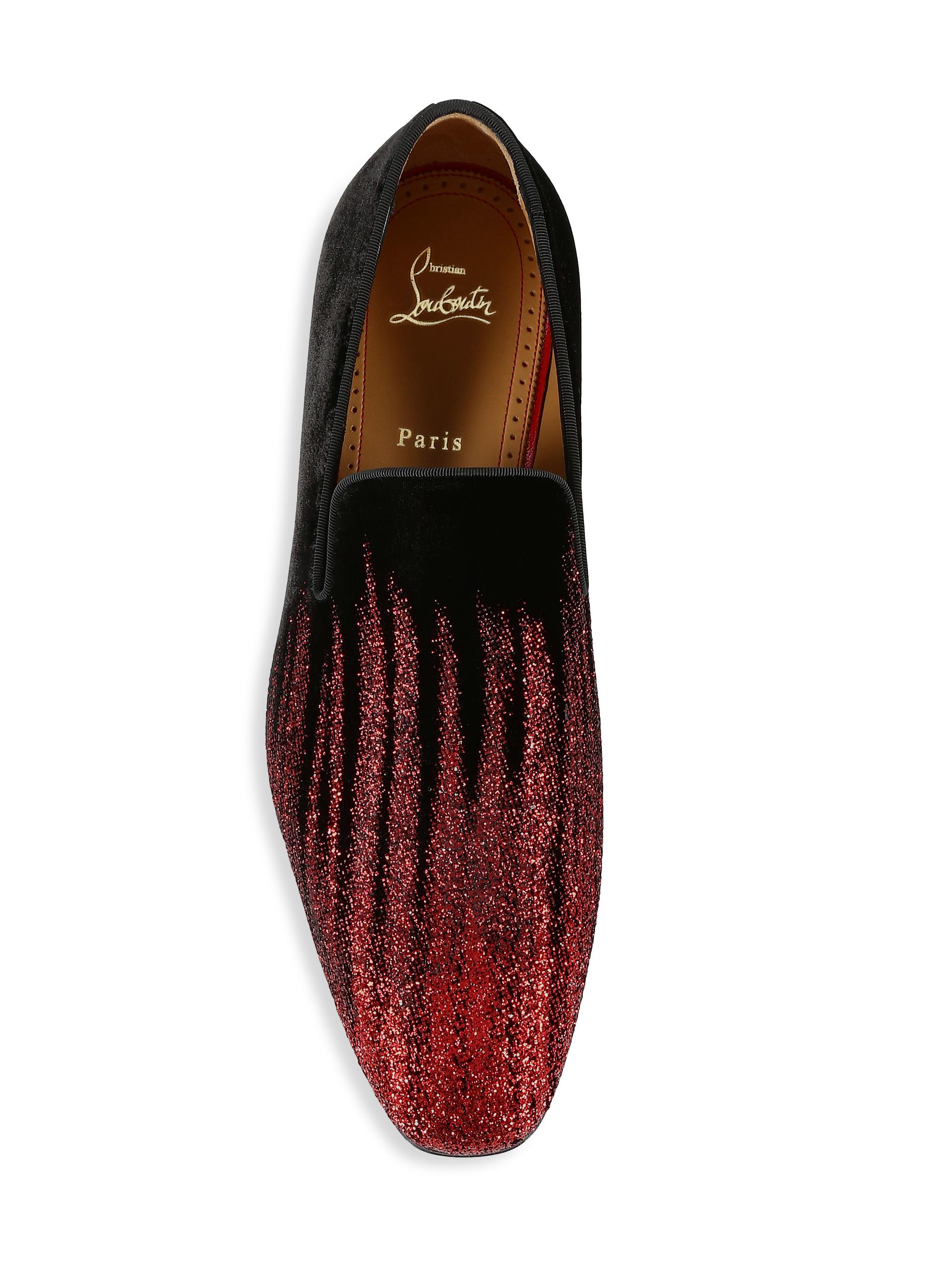 BRAND NEW Dandelion Flats Christian Louboutin Dandelion Velvet Flats | Saks Fifth Avenue main image 4
