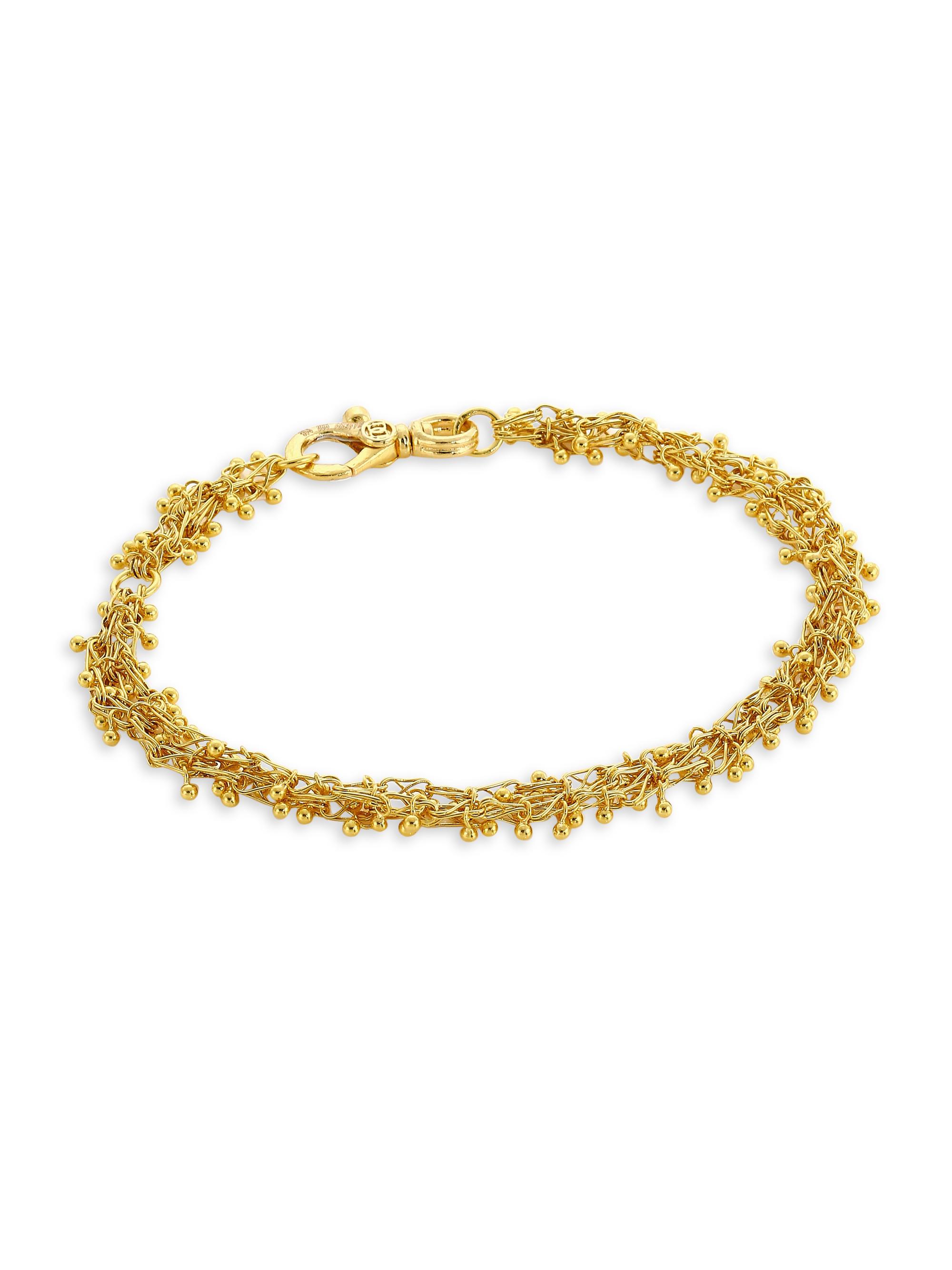 Gurhan Women's Bouclé 24K Yellow Gold Bracelet - Gold