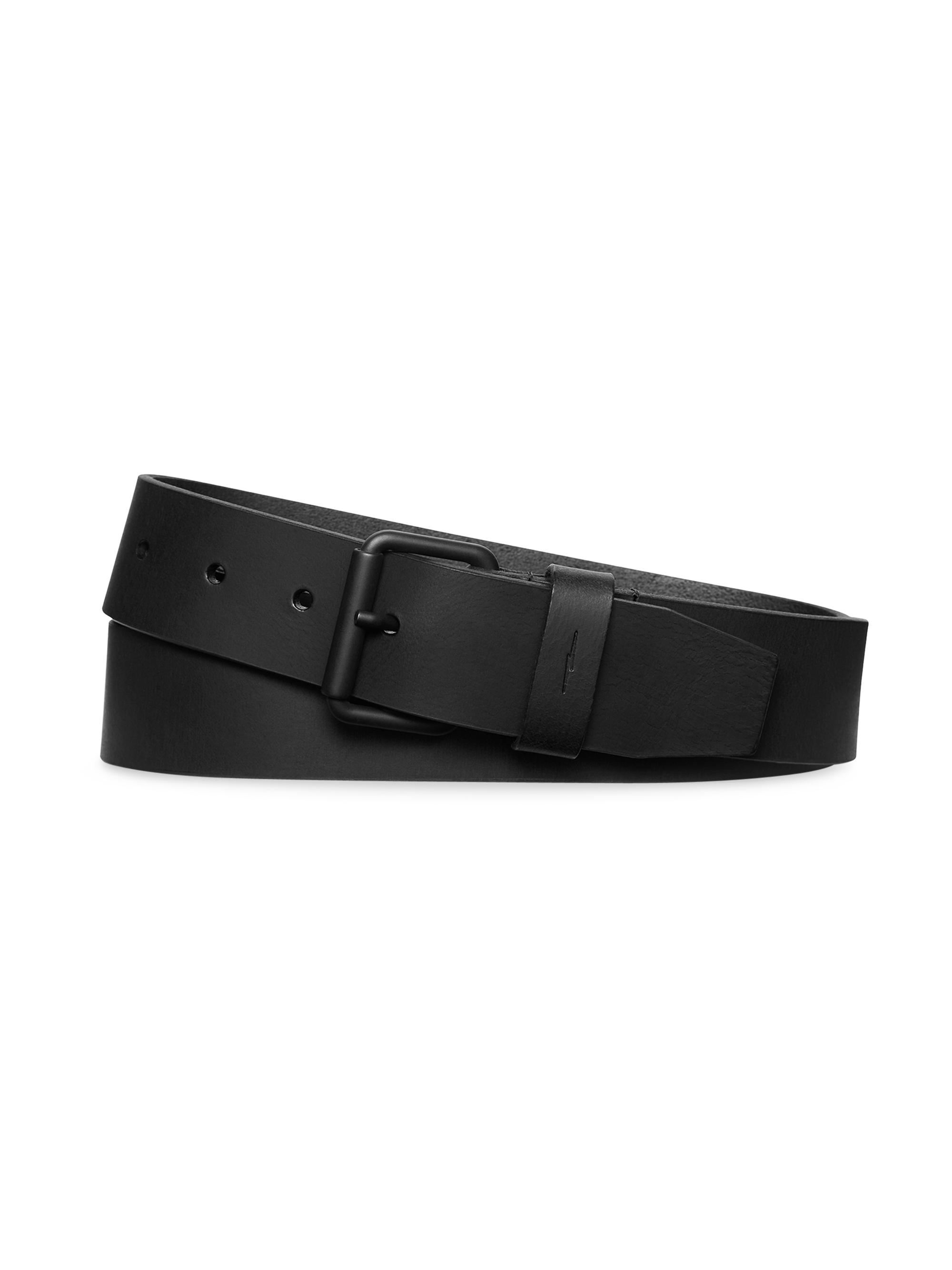 Shinola Men's Rambler Leather Belt - Black