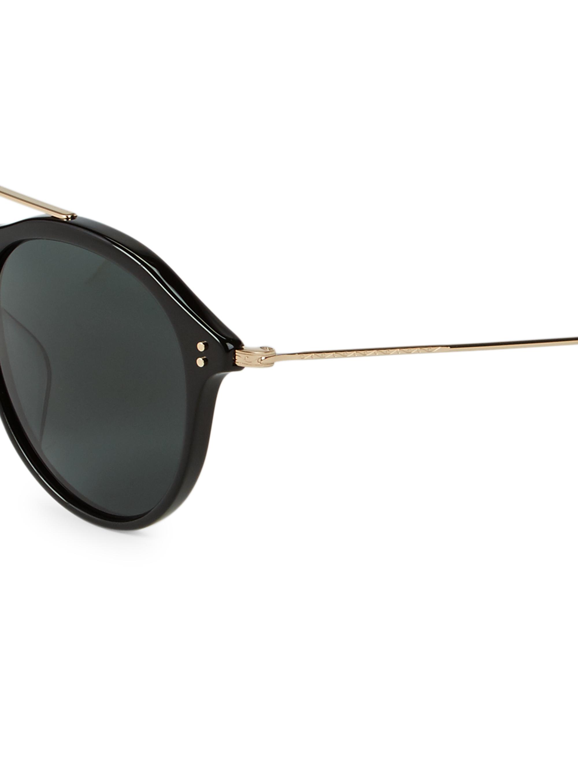 Barton Perreira Vanguard 52MM Aviator Sunglasses | Saks  display picture 3