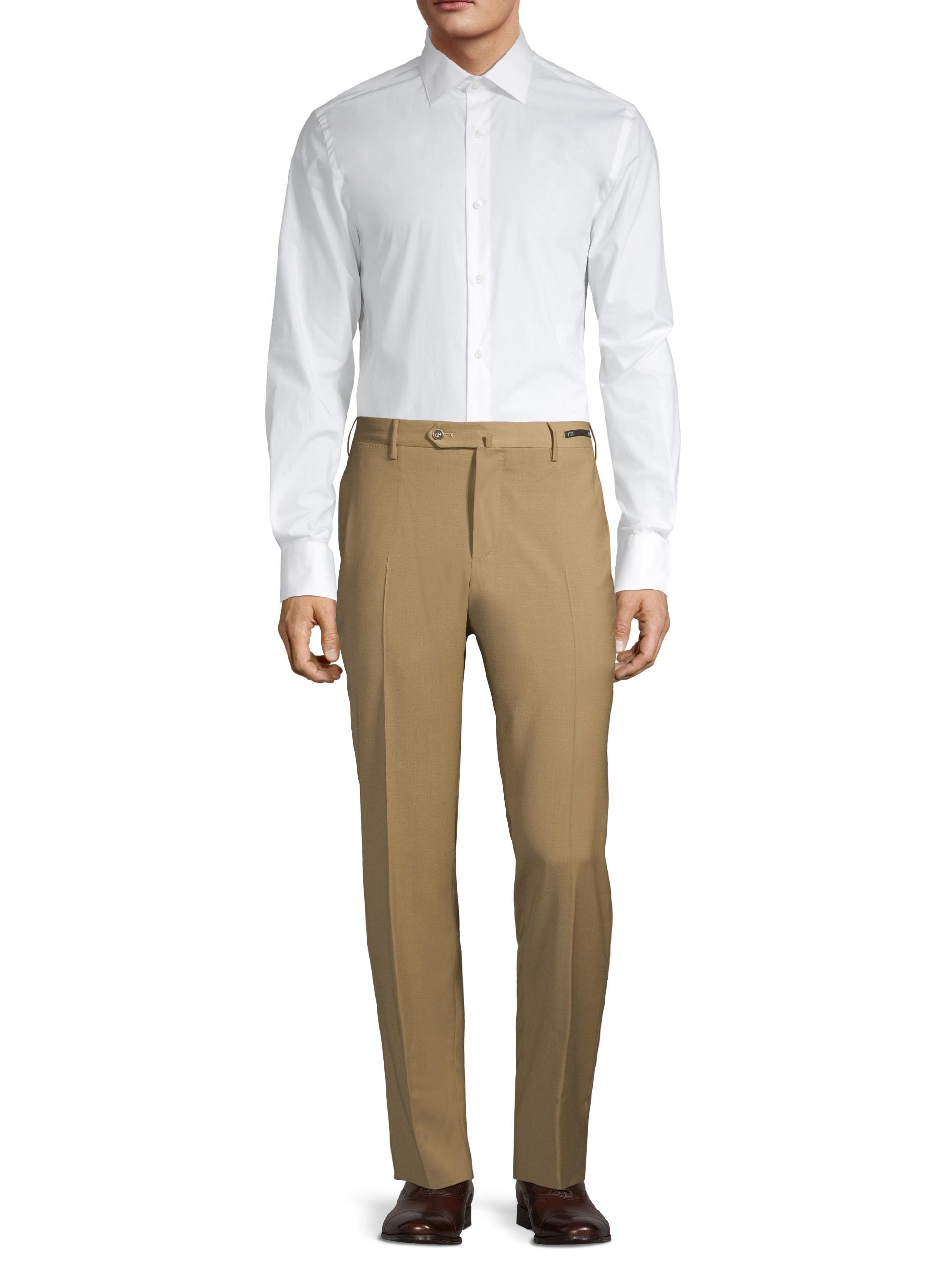PT Torino Traveller Slim-Fit Performance Wool Trousers | Saks