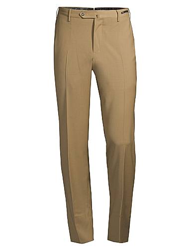 mens dress pants sale Regular Fit Stretch Flat Front Work Suit Pants Big Tall Casual Business Office Trousers with Pockets at Amazon Men's Clothing store A zipper fly with hook George Regular Men's Pleated Cuffed