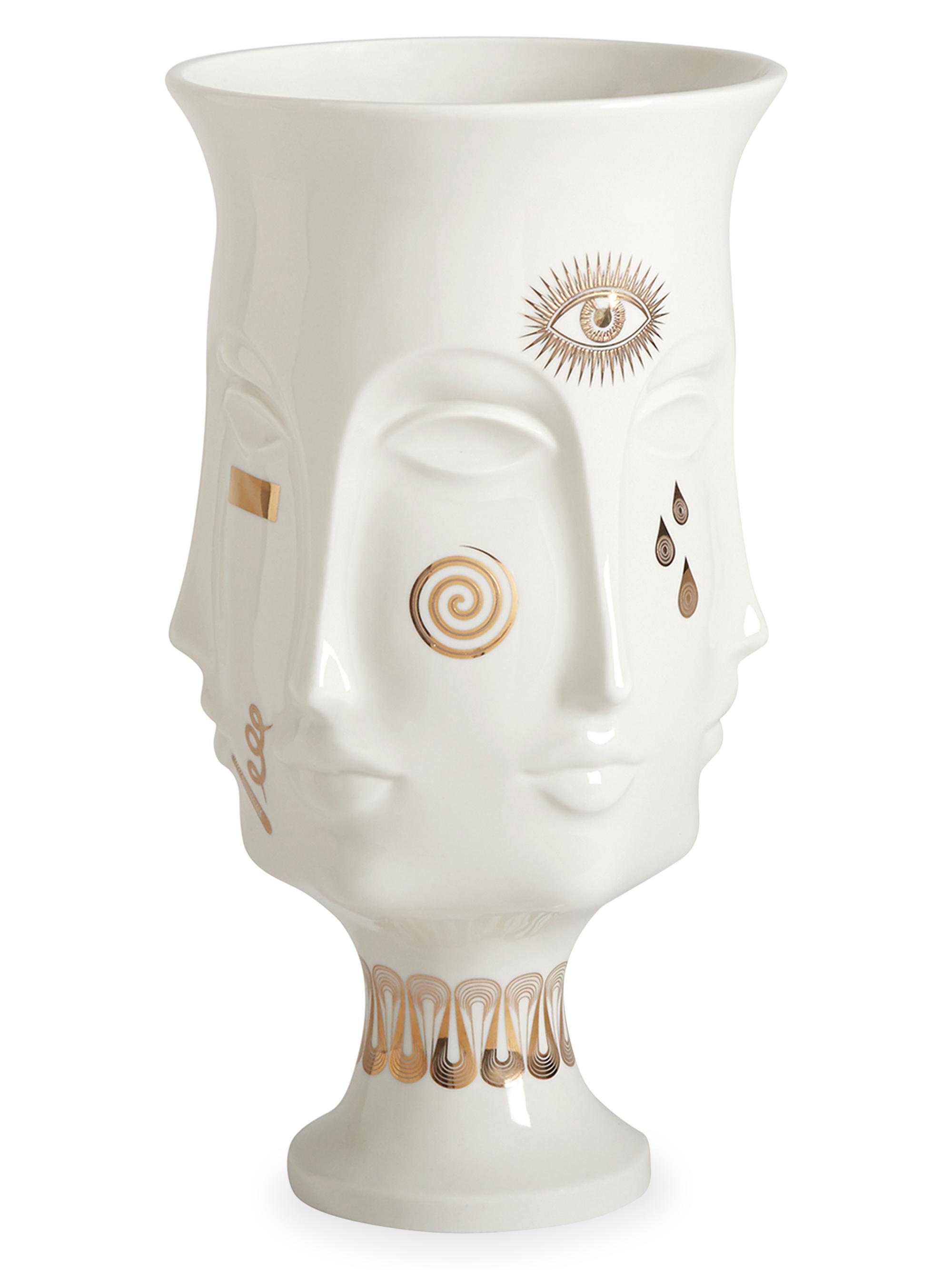 Jonathan Adler Gilden Dora Maar Urn - White