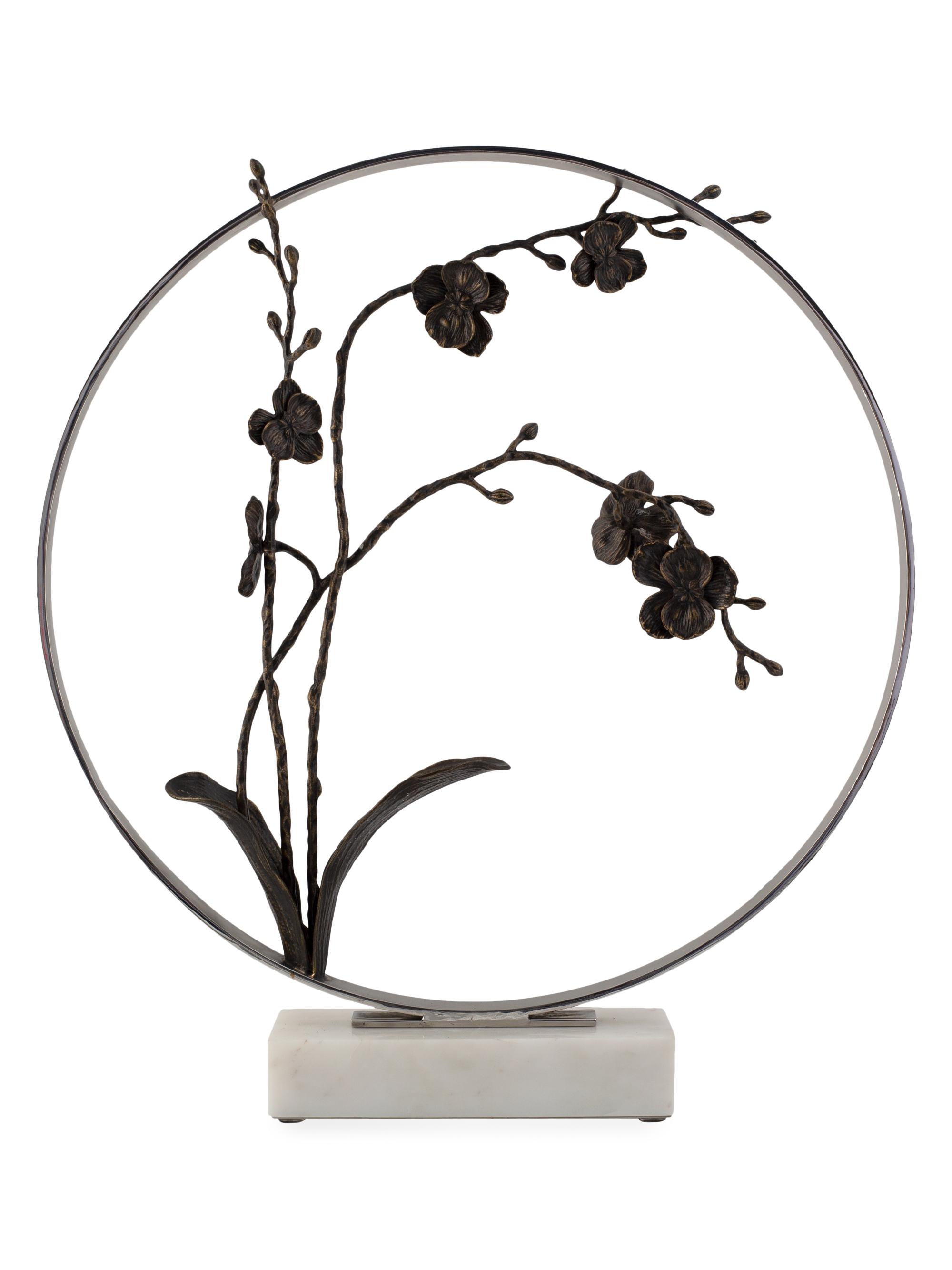 Michael Aram Special Editions Black Orchid Moon Gate Sculpture