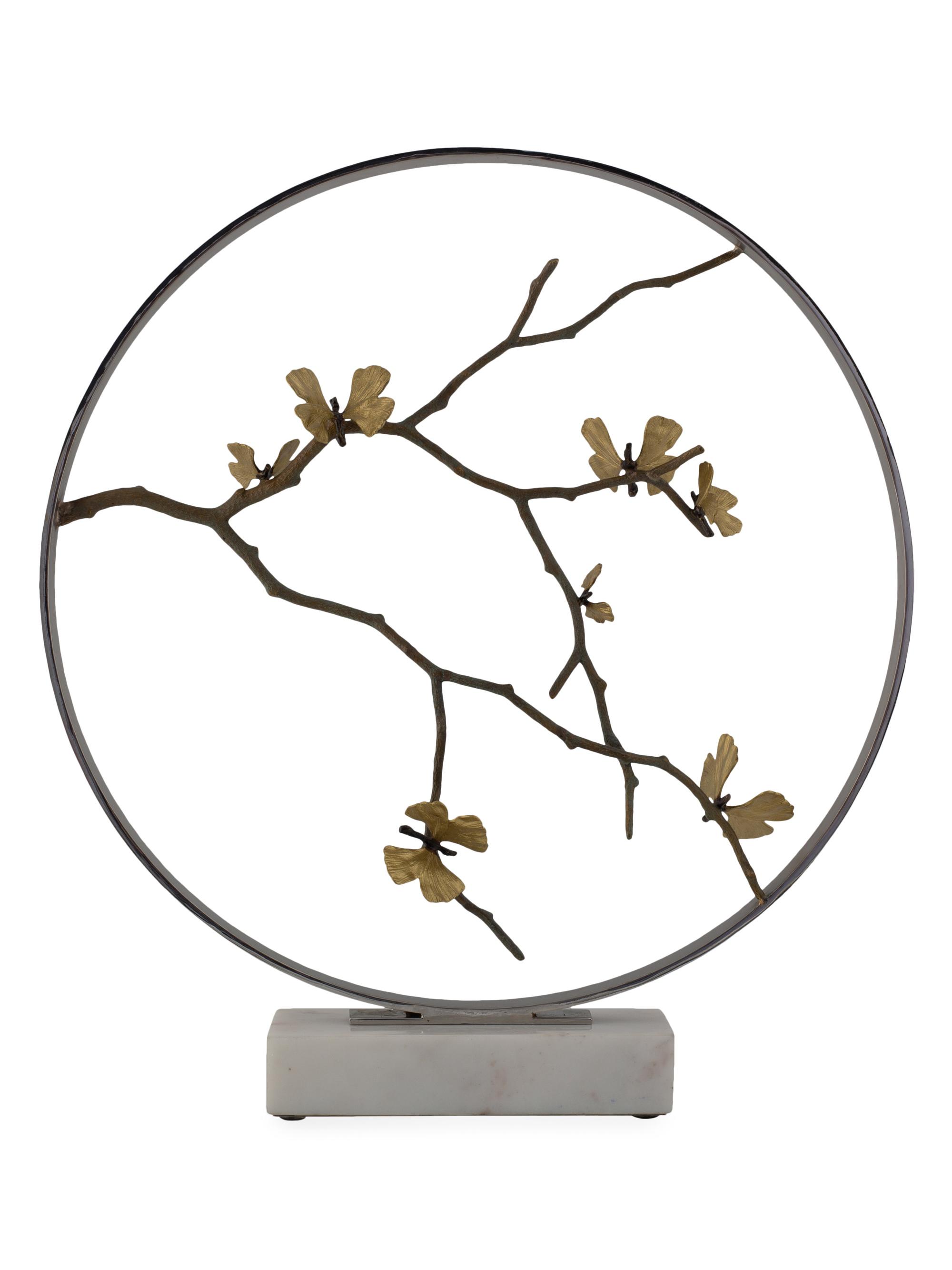 Michael Aram Special Editions Butterfly Ginkgo Moon Gate Sculpture