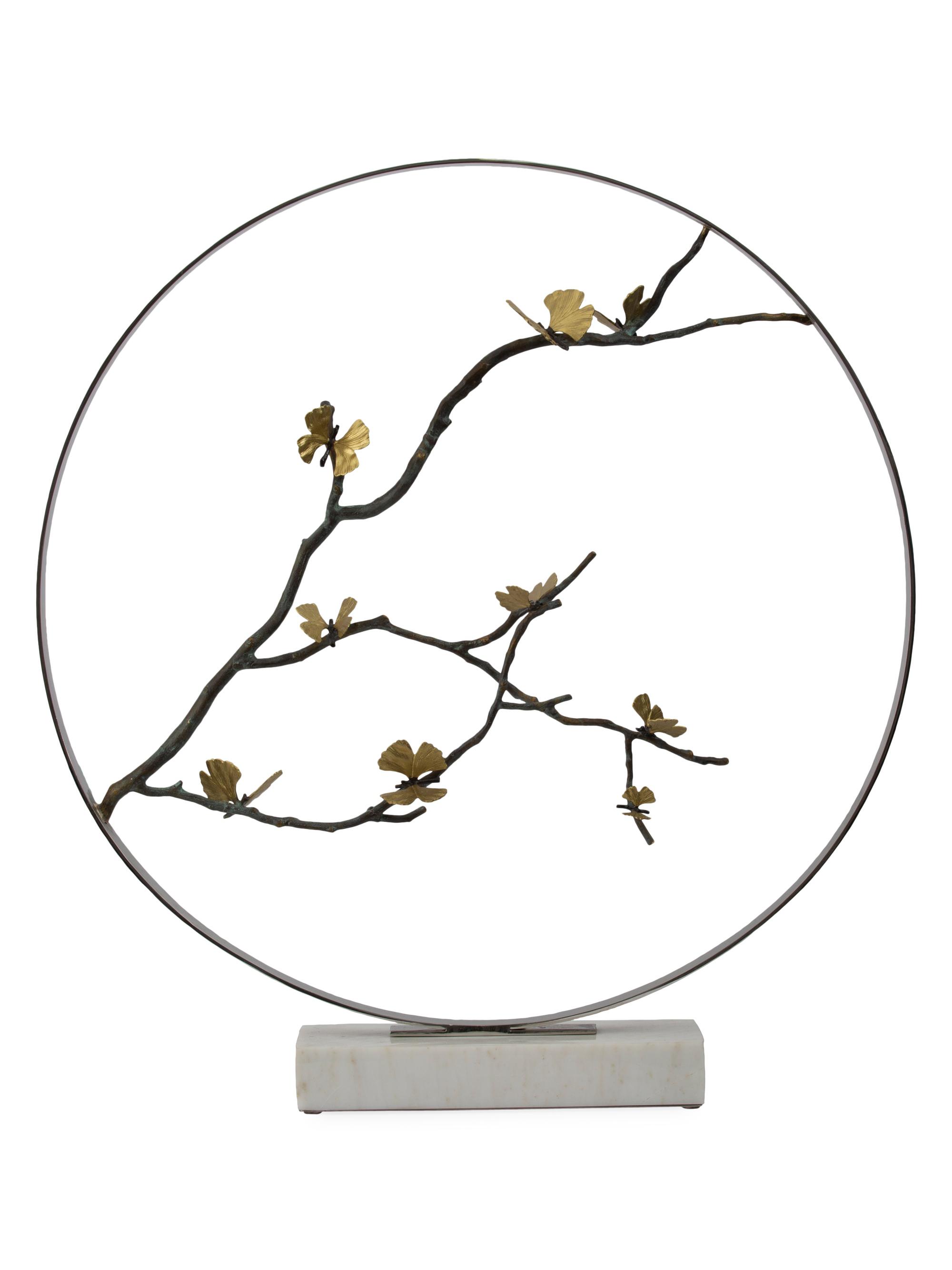 Michael Aram Special Editions Butterfly Ginkgo Moon Gate Sculpture
