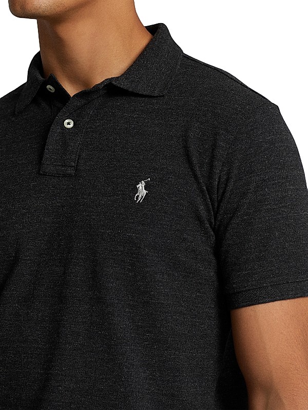 Shop Polo Ralph Lauren Custom Slim-Fit Cotton Mesh Polo Shop Polo Ralph Lauren Custom Slim-Fit Cotton Mesh Polo