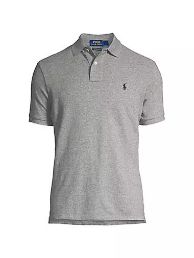 Bode New York Solid Cycling Polo - Grey L/XL