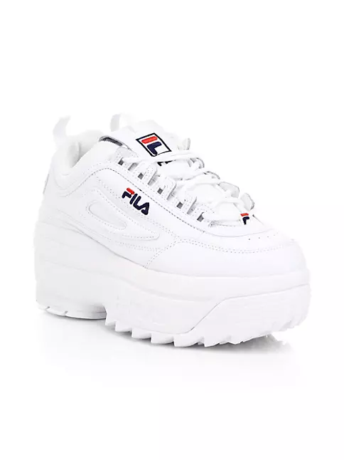 FILA Disruptor 2 Sneaker Boots Black & Beige White