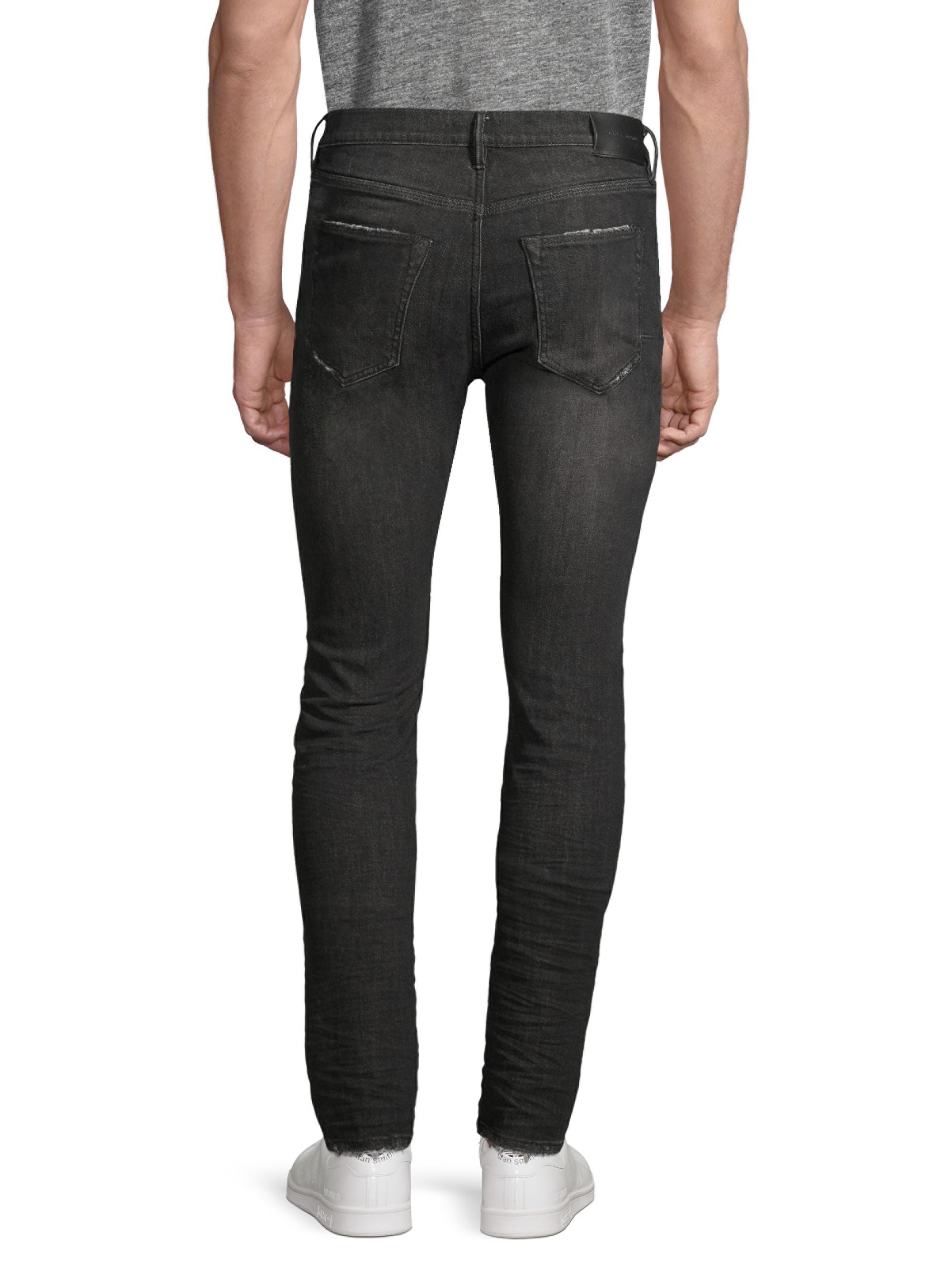 Purple Brand P001 Over Spray Slim-Fit Jeans | Saks Fifth Avenue