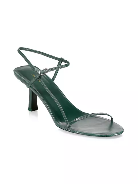 Patent leather sandals