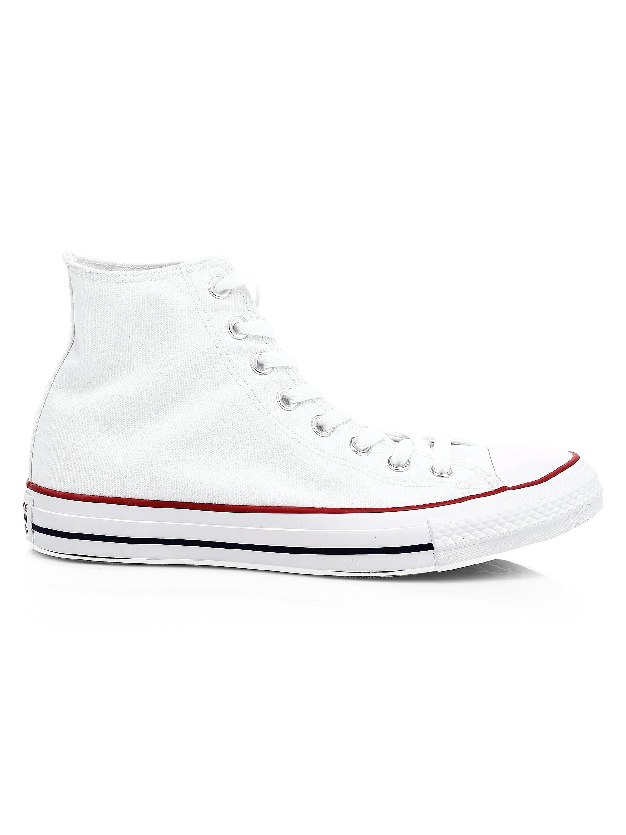 Converse Women's Chuck Taylor All Star Canvas High-Top Sneakers - Optical White