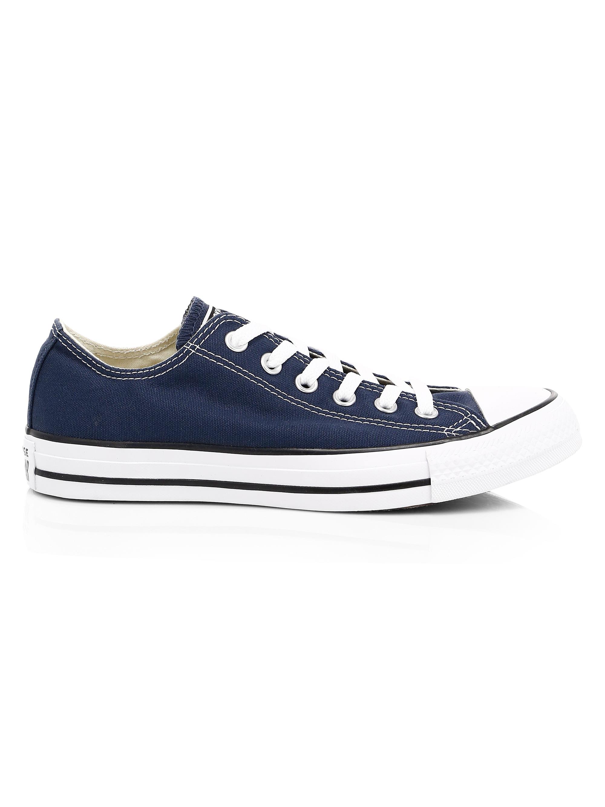 Converse Women's Chuck Taylor All Star Canvas Low-Top Sneakers - Navy