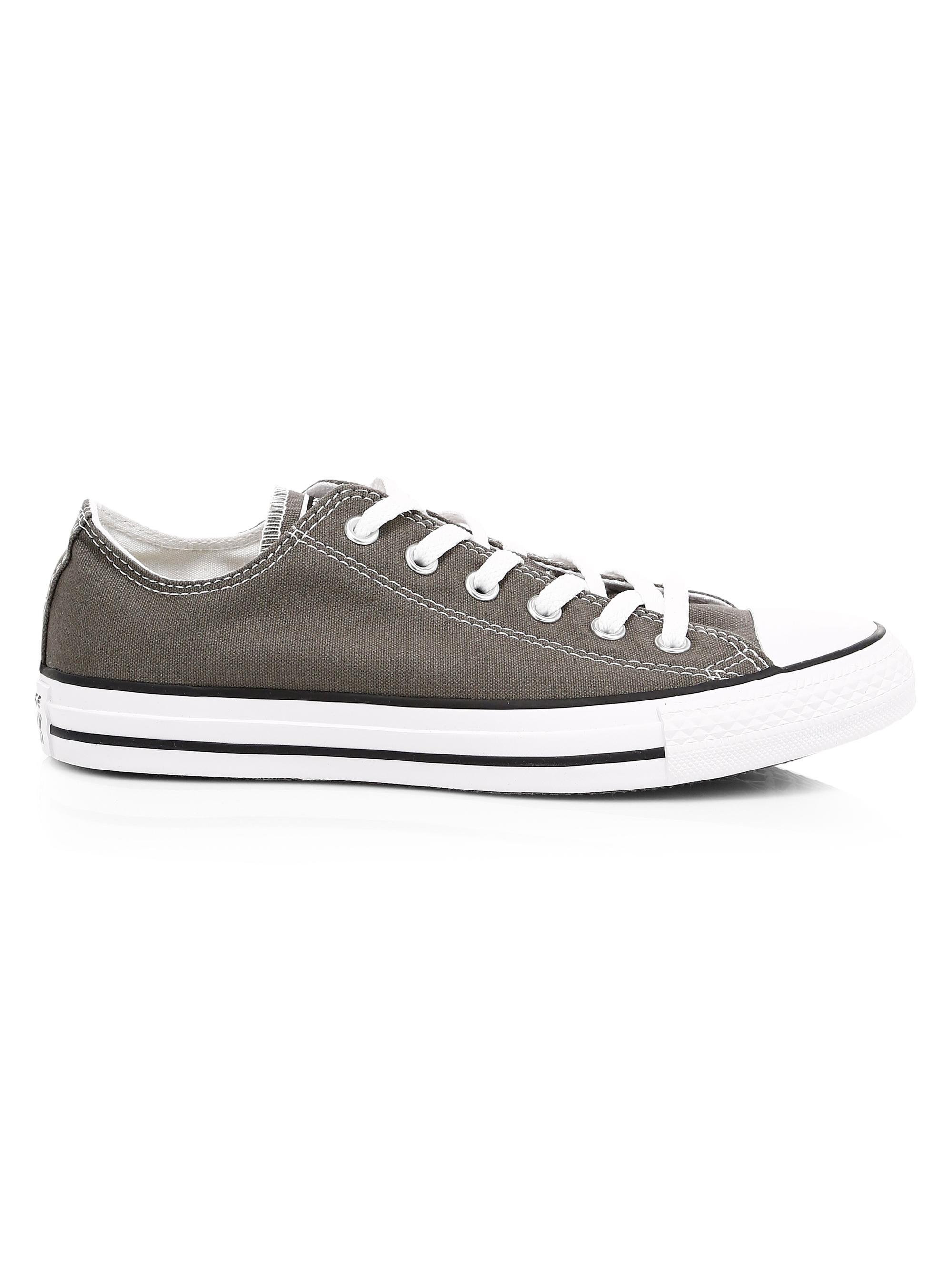 Converse Women's Chuck Taylor All Star Canvas Low-Top Sneakers - Grey