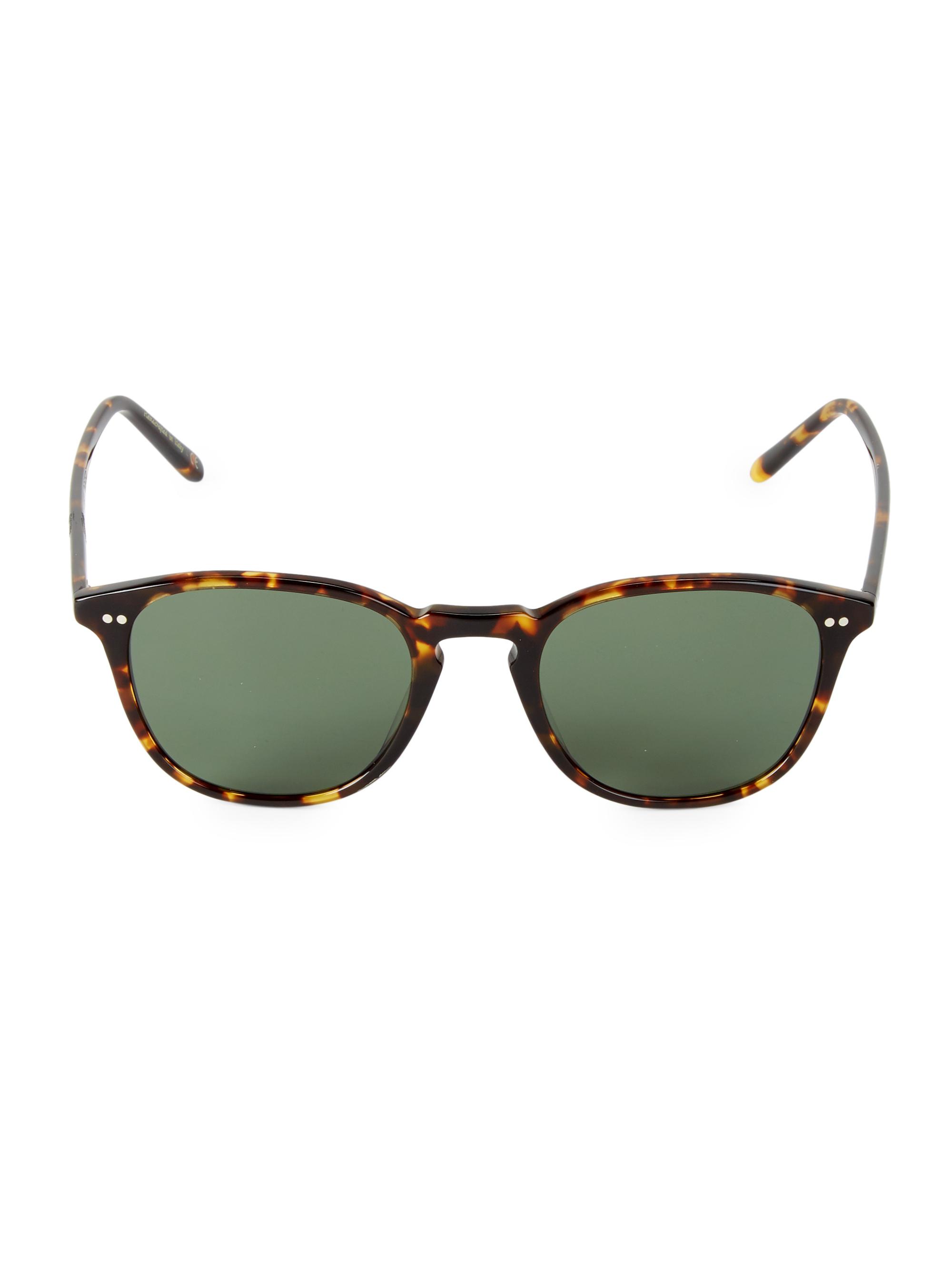 Oliver Peoples Women's Forman 51MM Square Sunglasses - Brown Tortoise