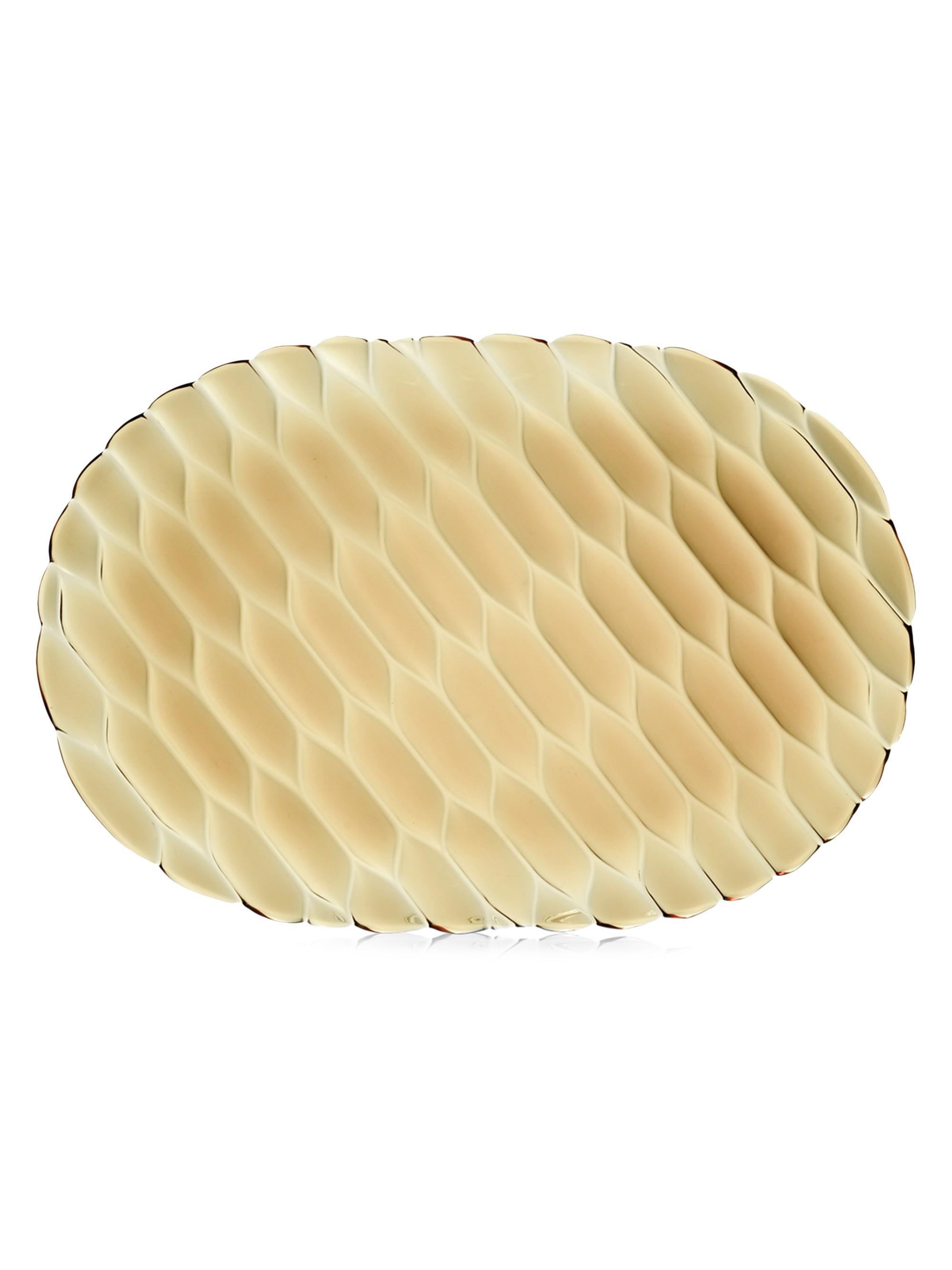 Kartell Jellies Oval 4-Piece Serving Tray Set