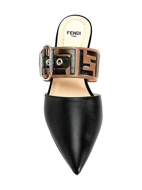 Fendi Roma Large Flat Pouch - Two-tone leather Fendi by Marc