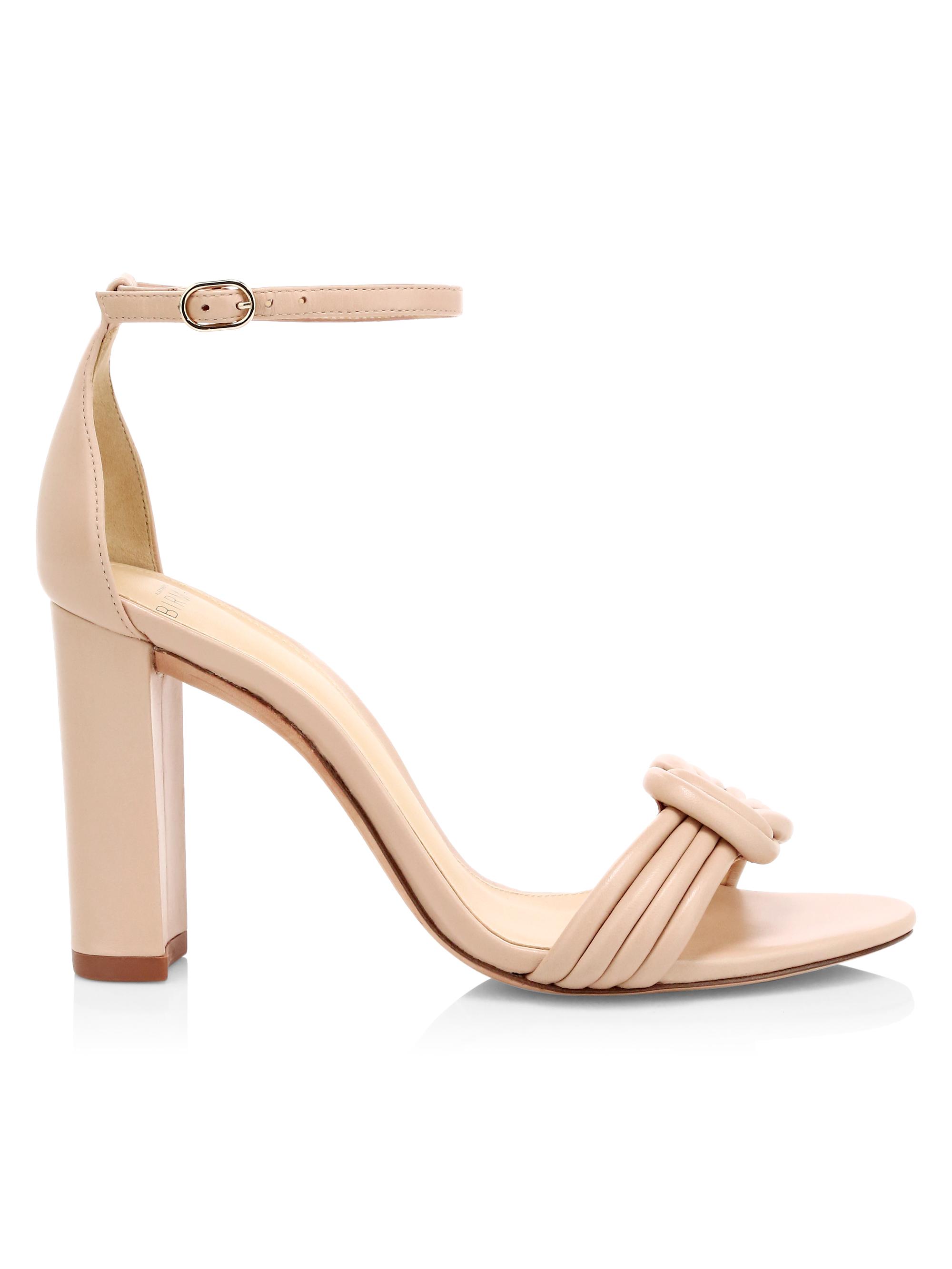 Alexandre Birman Women's Vicky Knotted Leather Sandals - Light Sand