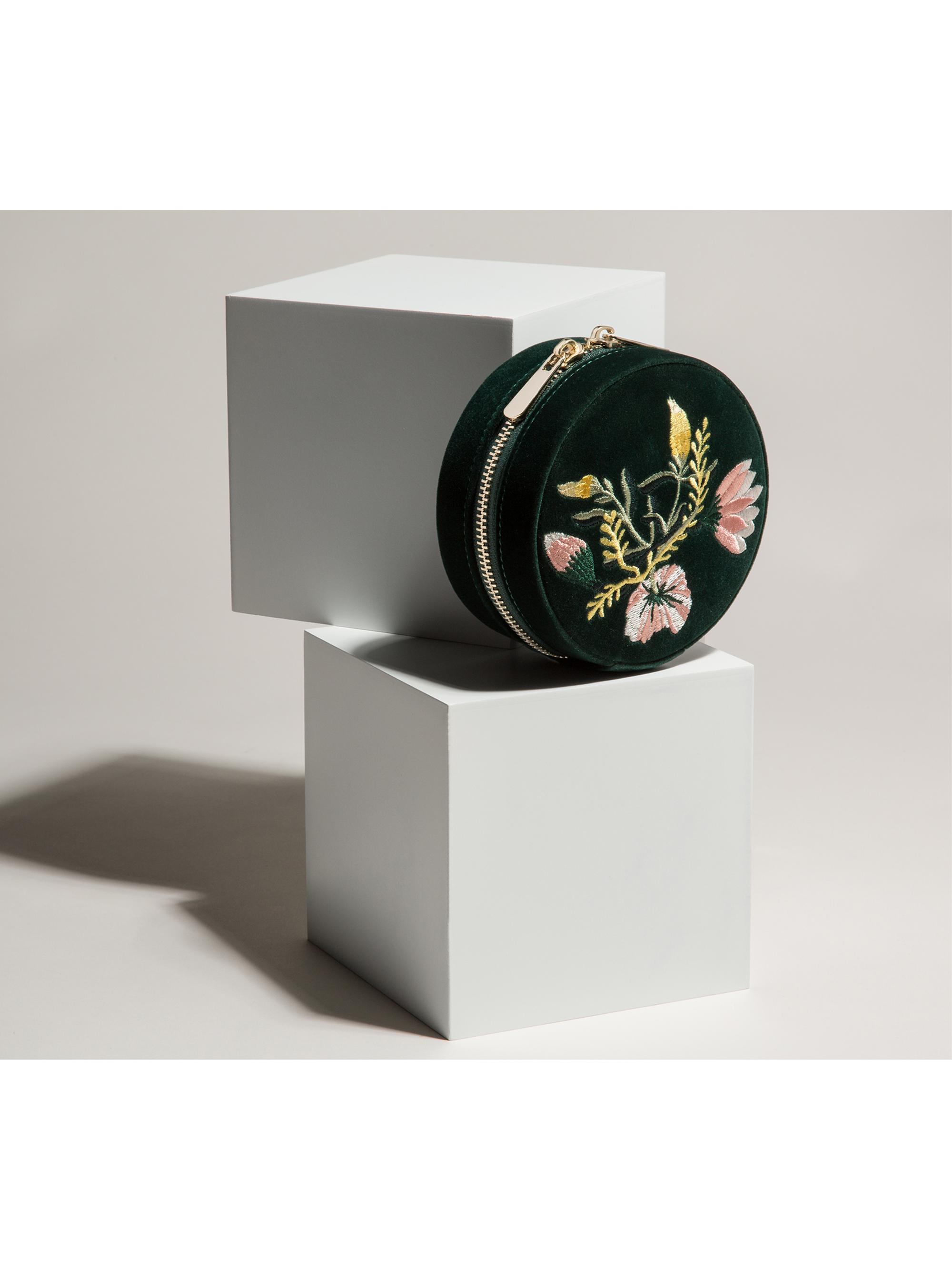 Wolf Zoe Round Travel Case Saks Fifth Avenue