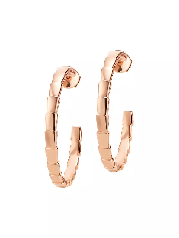Fashion Roman Numeral Gold Hoop Earrings Inspired Luxury Glam 