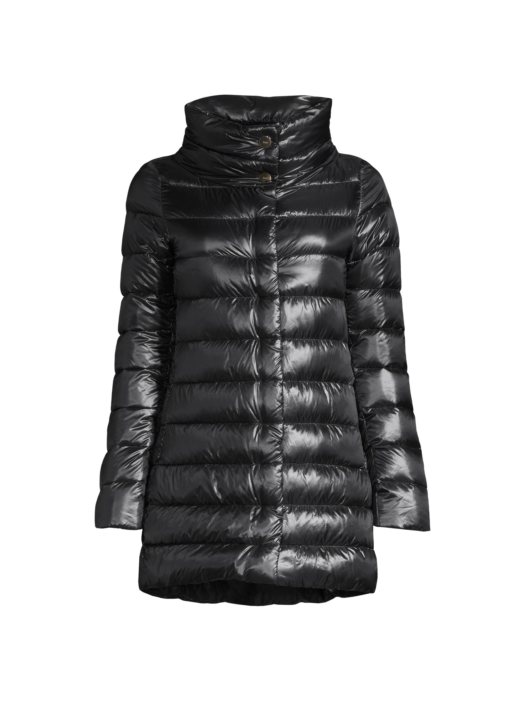 ﻿Funnel neck puffer jacket