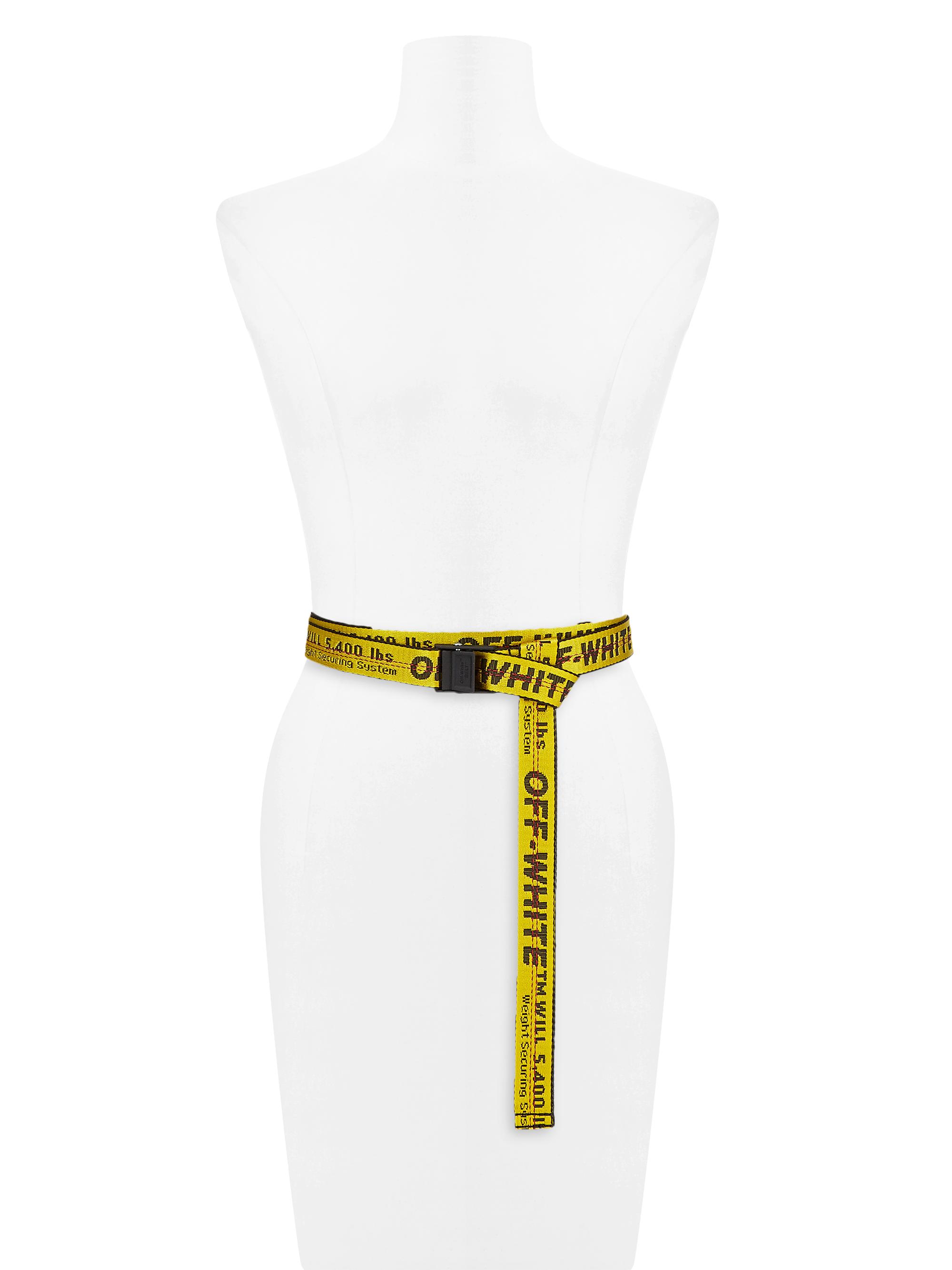 OFF-WHITE classic industrial logo belt Off-White™ - Classic Industrial Belt | HBX main image 2
