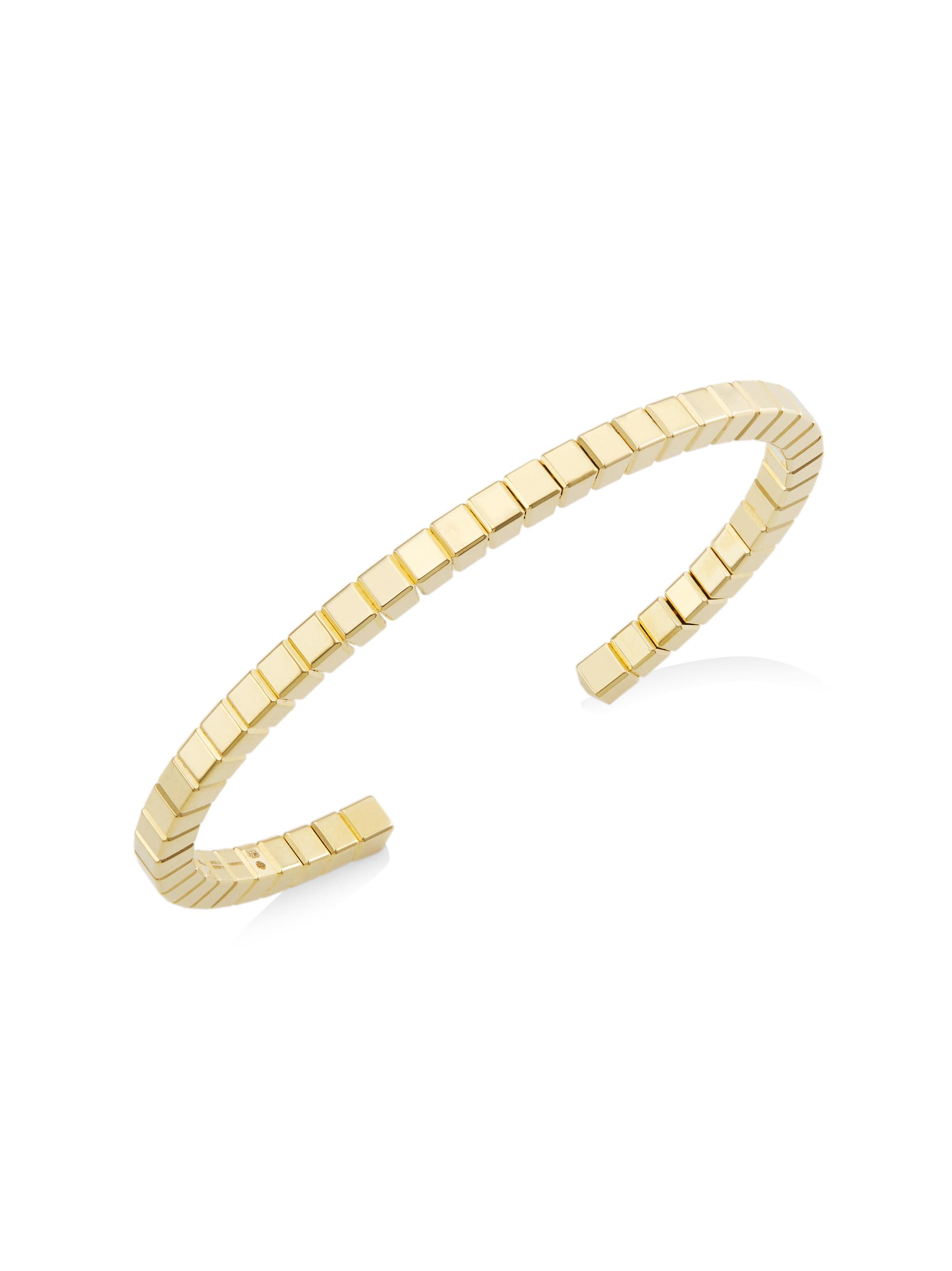 Chopard Women's Ice Cube 18K Yellow Gold Cuff - Yellow Gold