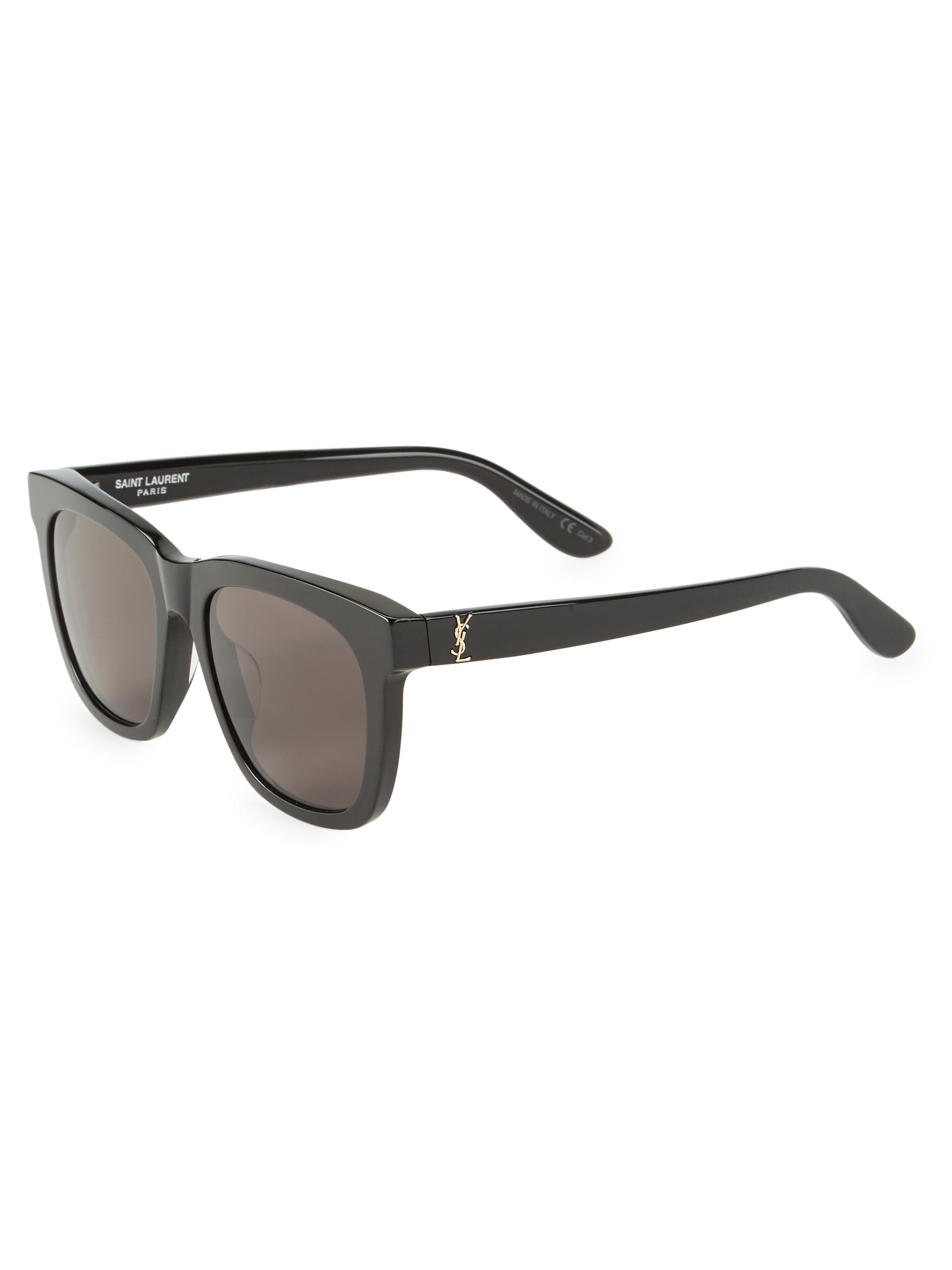 Saint Laurent 55MM Square Sunglasses | Saks Fifth Avenue