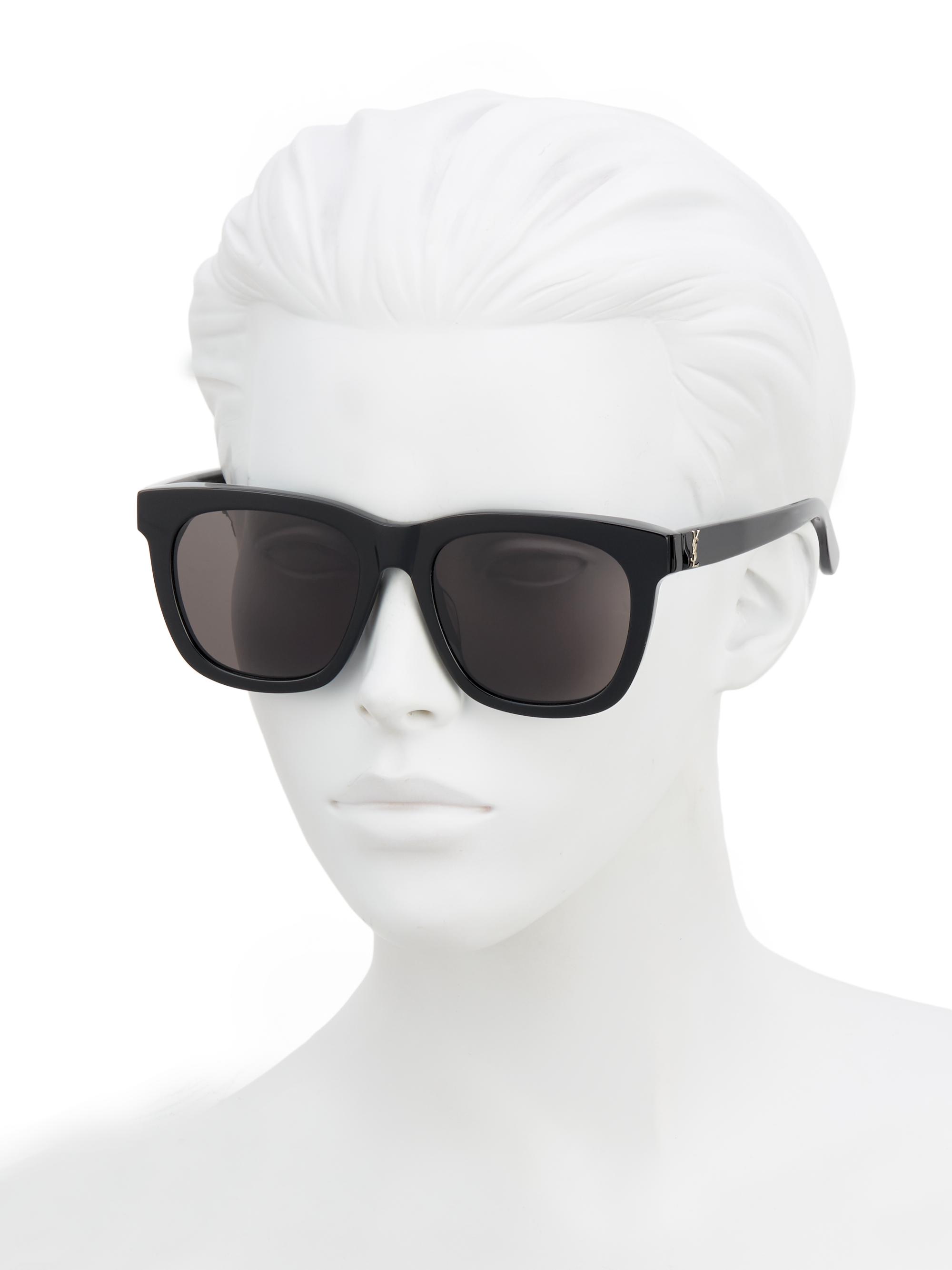 Saint Laurent 55MM Square Sunglasses | Saks Fifth Avenue