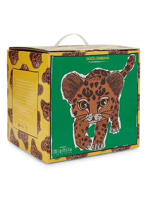 Dolce & Gabbana Leopard-Print Pet Carry Bag - Black
