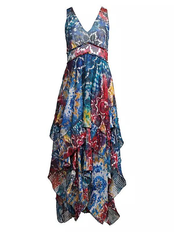 LV x YK Psychedelic Flower Dress - Luxury Dresses - Ready to Wear