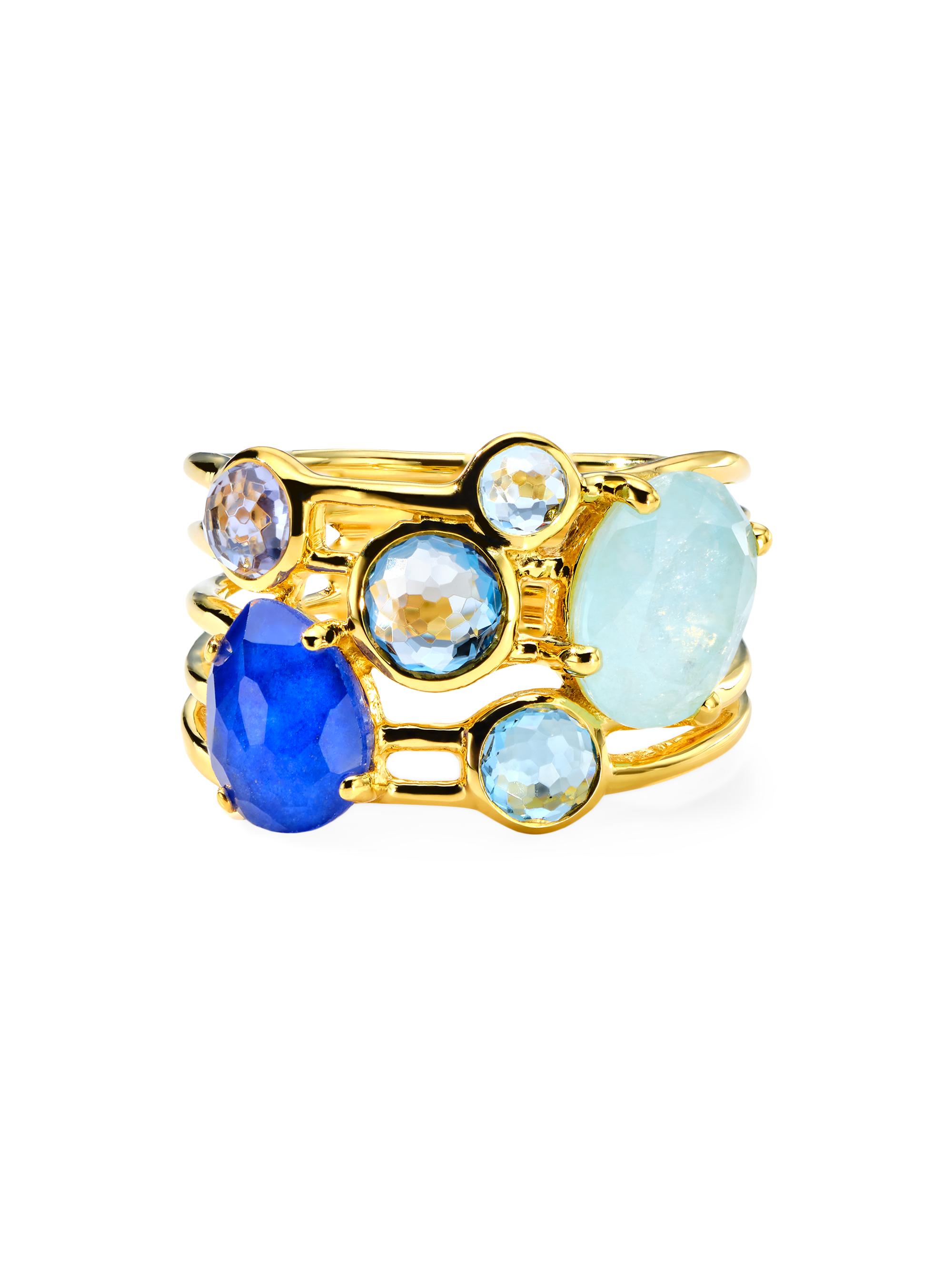 Ippolita Women's 18K Rock Candy Gelato 6-Stone Cluster Ring - Mare