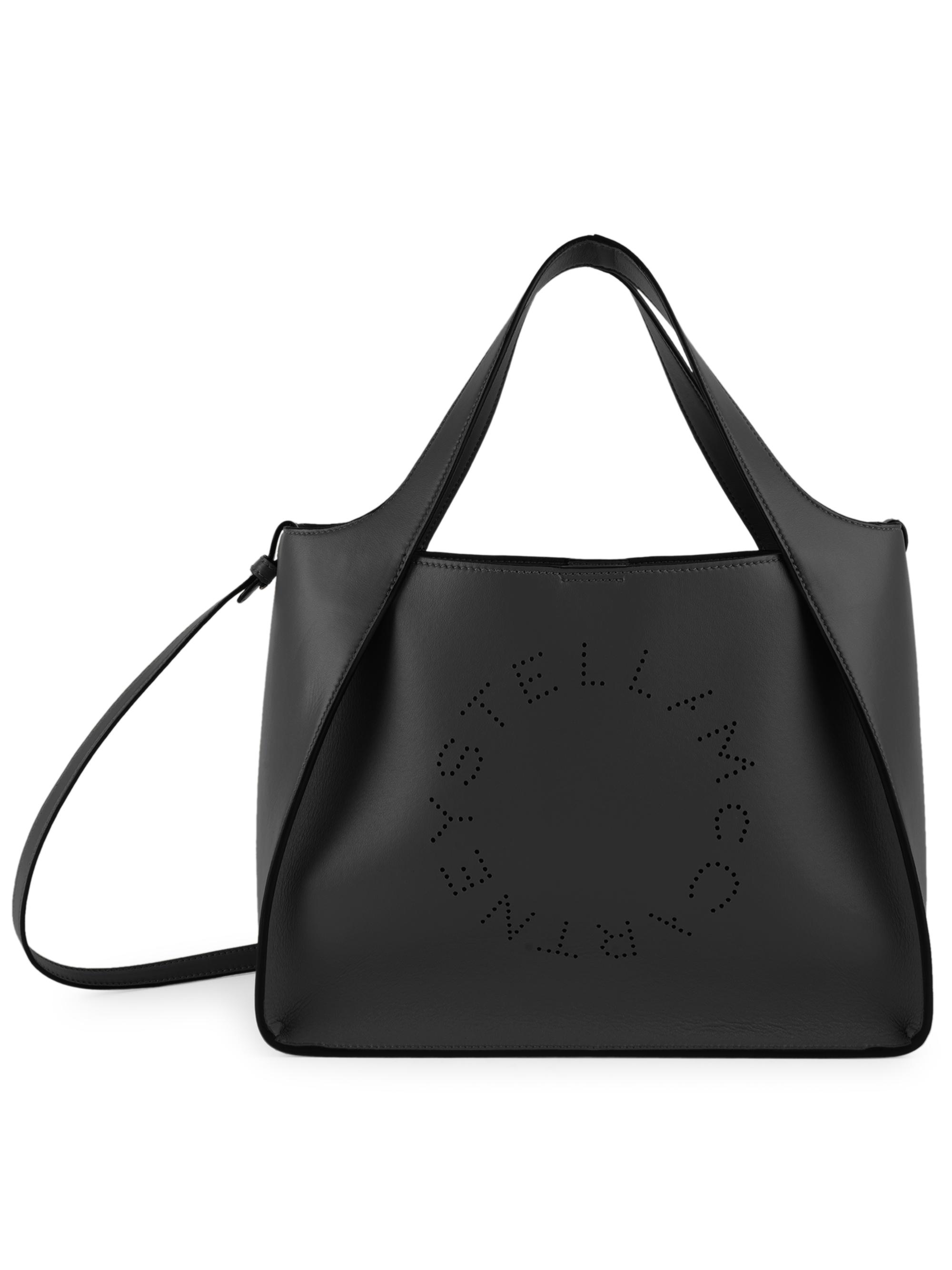 Stella McCartney Faux Leather Logo Shoulder Bag | Saks Fifth