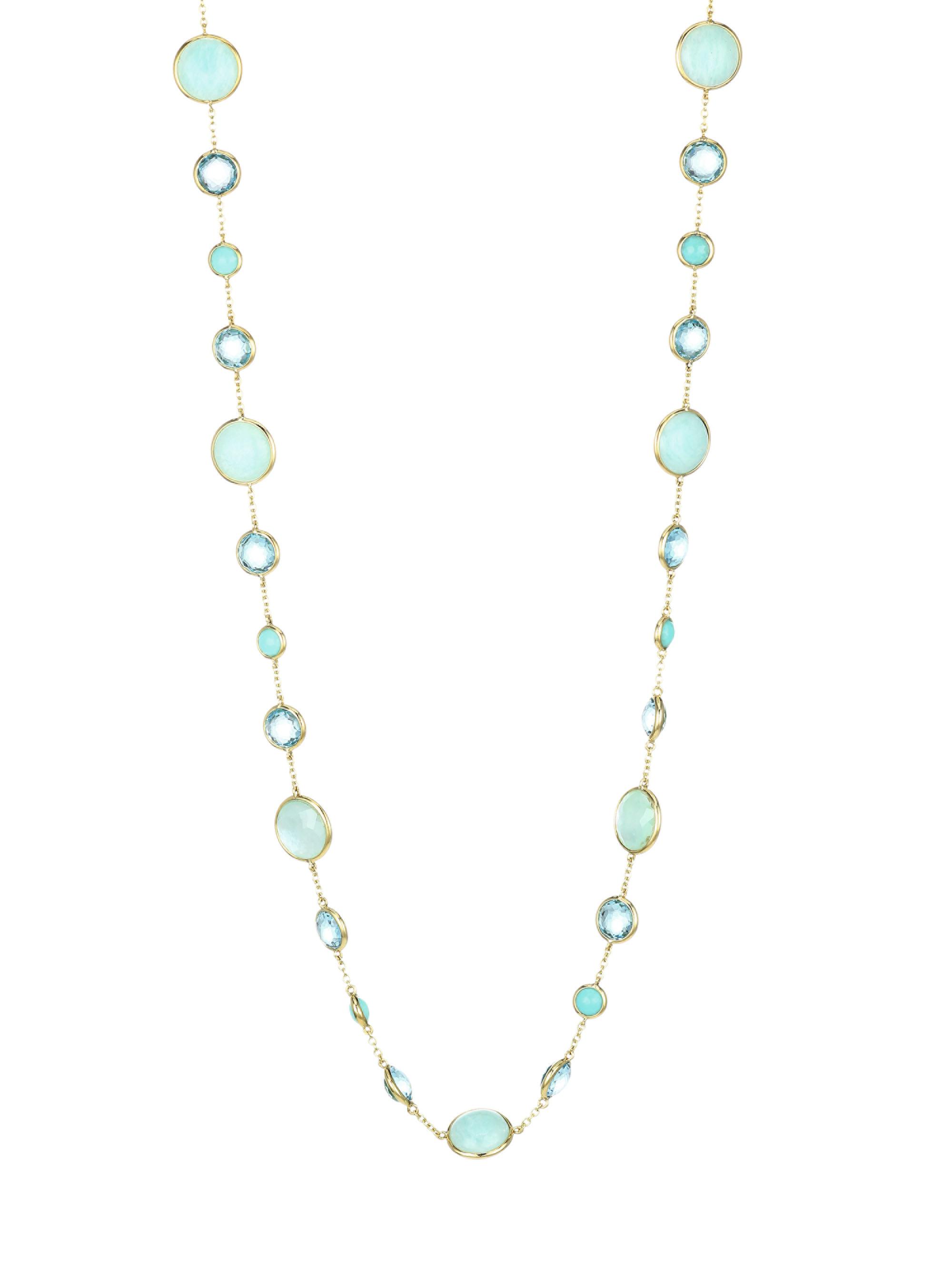 Ippolita Women's Lollipop Lollitini 18K Yellow Gold & Multi-Stone Necklace - Gold